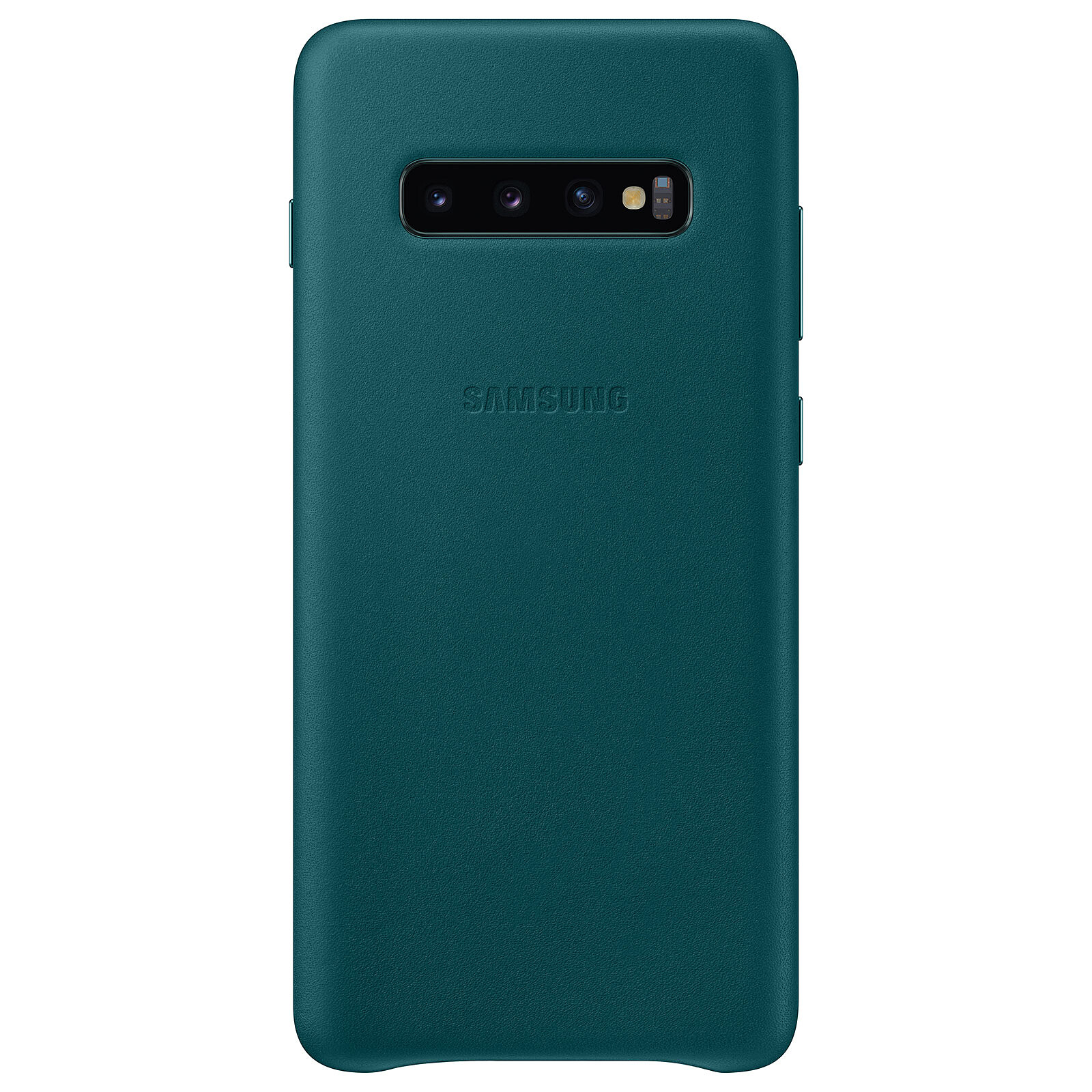 Funda de silicona Samsung Galaxy S21 FE (verde oscuro) 