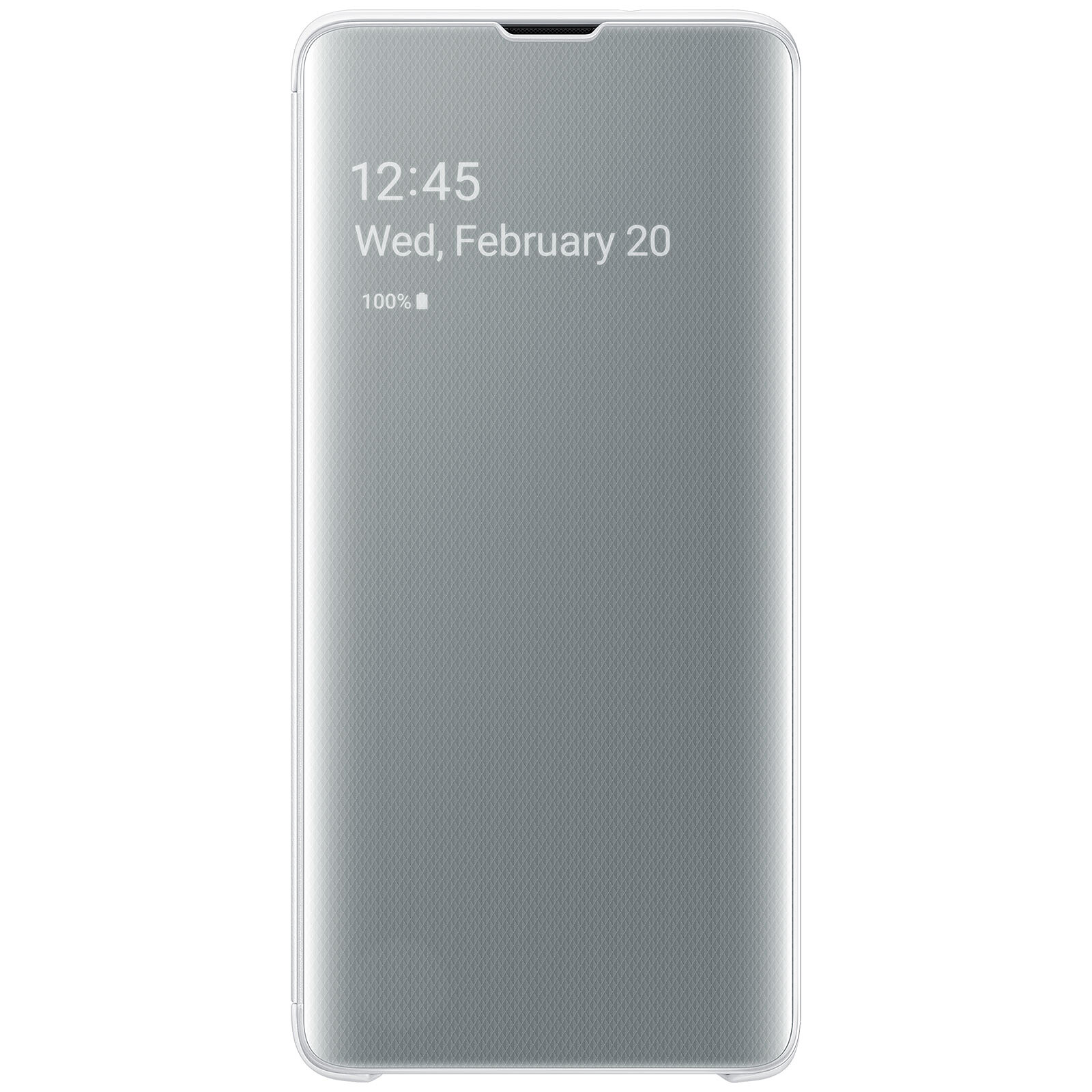 coque samsung s10 clear view cover