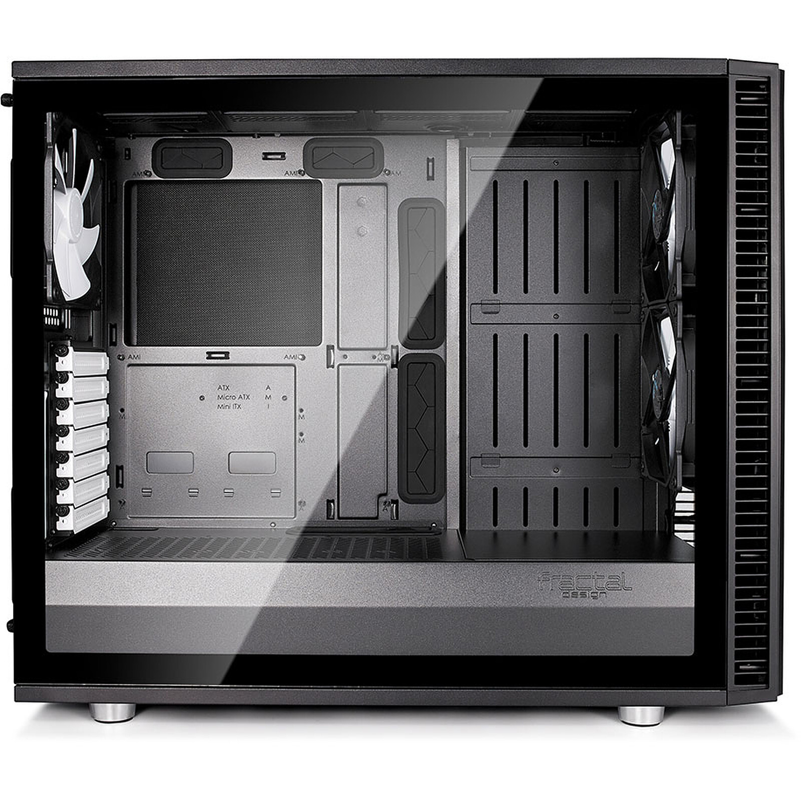 Fractal Design Define S2 Vision Blackout - Boîtier PC - Garantie 3 ans LDLC