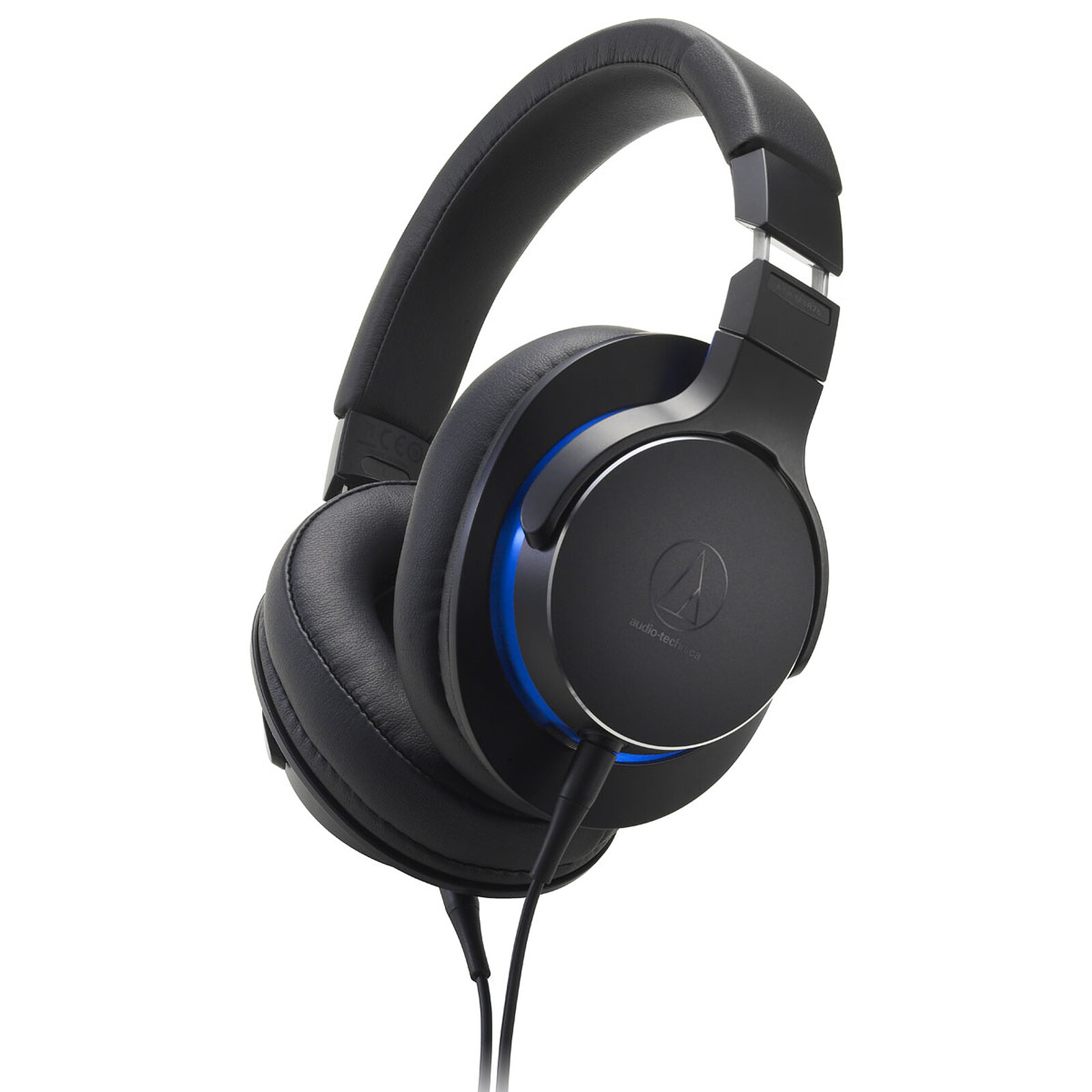 Audio-Technica ATH-MSR7b Black Headphones Audio-Technica on LDLC