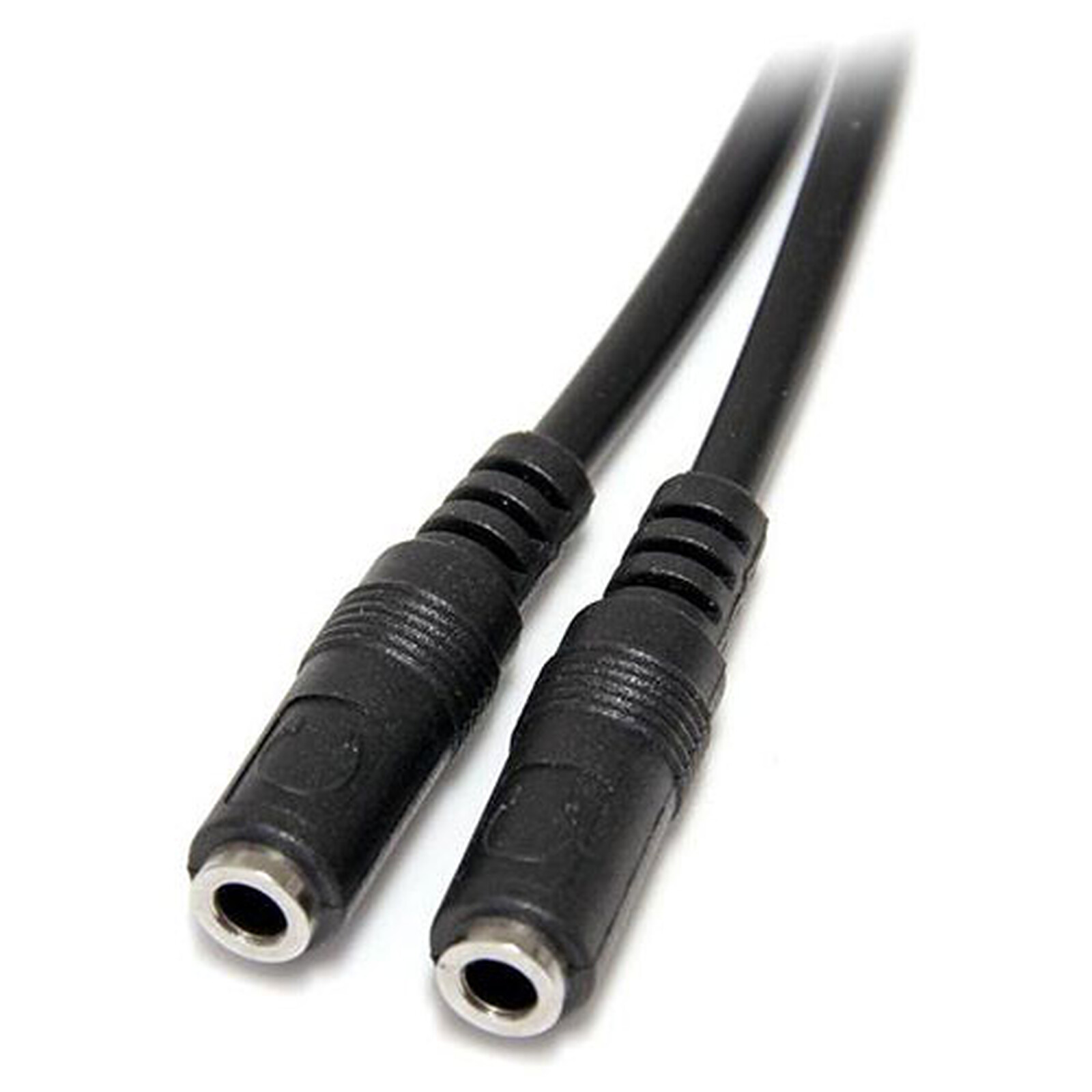 StarTech.com Câble répartiteur / dédoubleur stéréo slim Jack 3.5 mm M/F