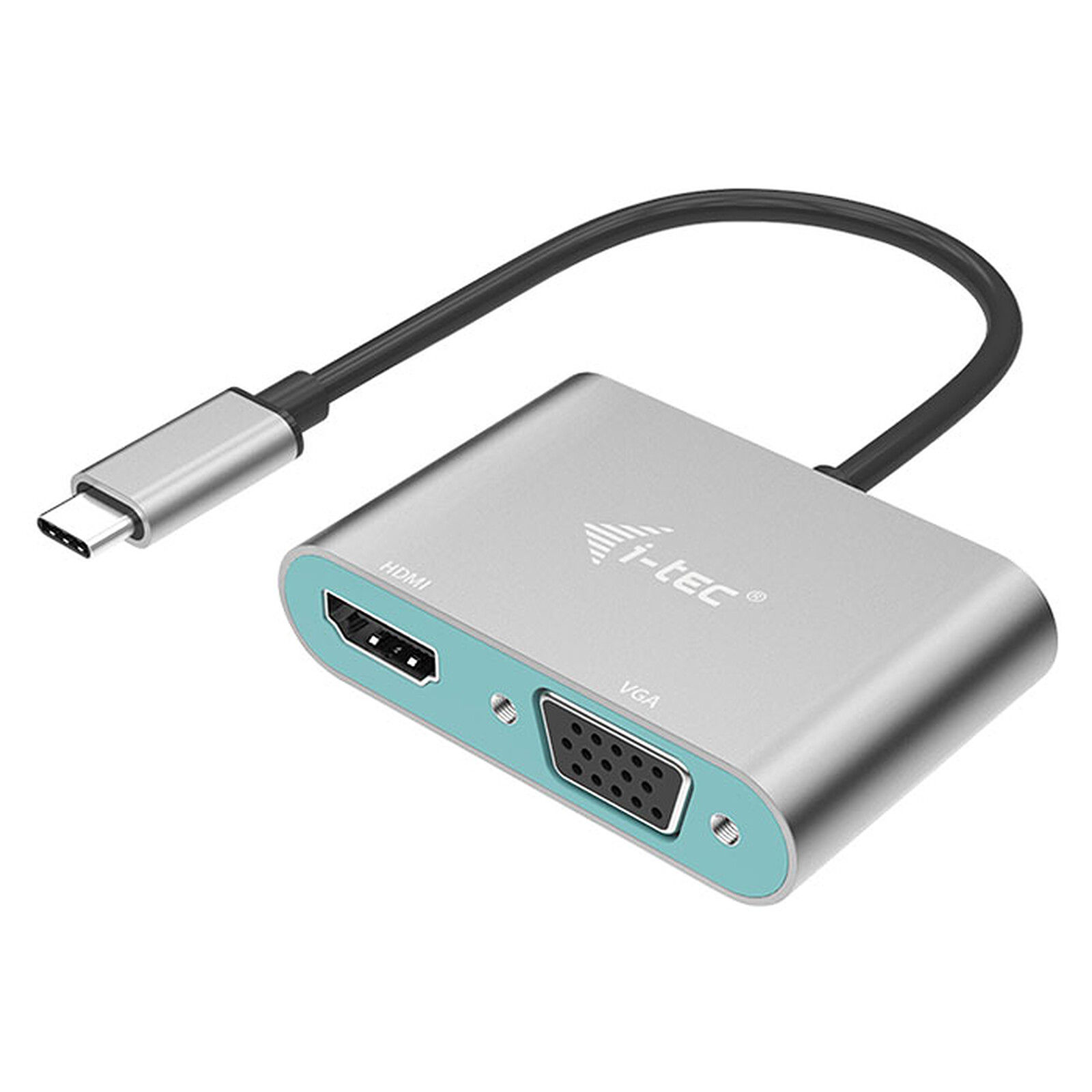 Síguenos Sótano proposición i-tec Adaptador Metal USB-C a HDMI y VGA - USB i-tec en LDLC