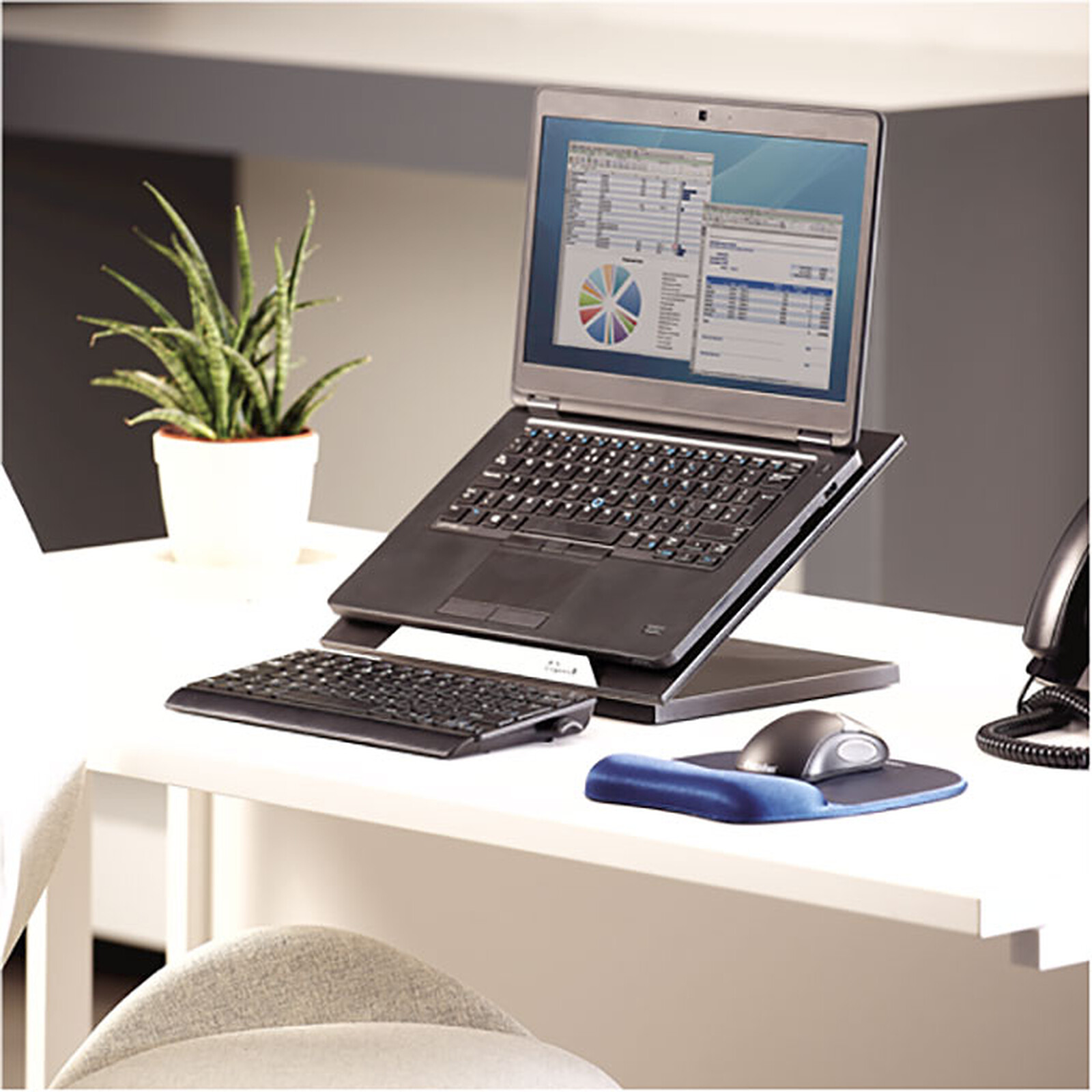 8036701:Fellowes support pour ordinateur portable Office Suites