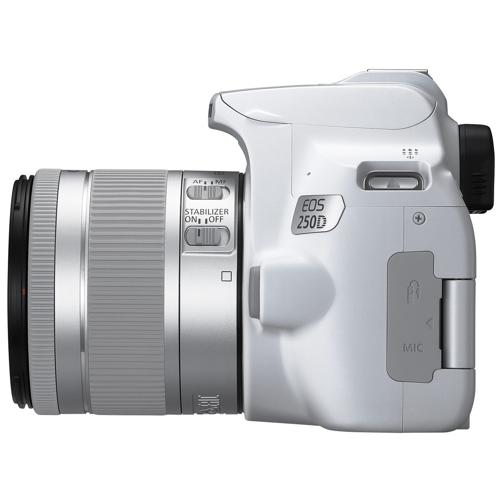 Canon EOS 250D Plata + 18-55 IS STM Plata - Cámara Réflex - LDLC