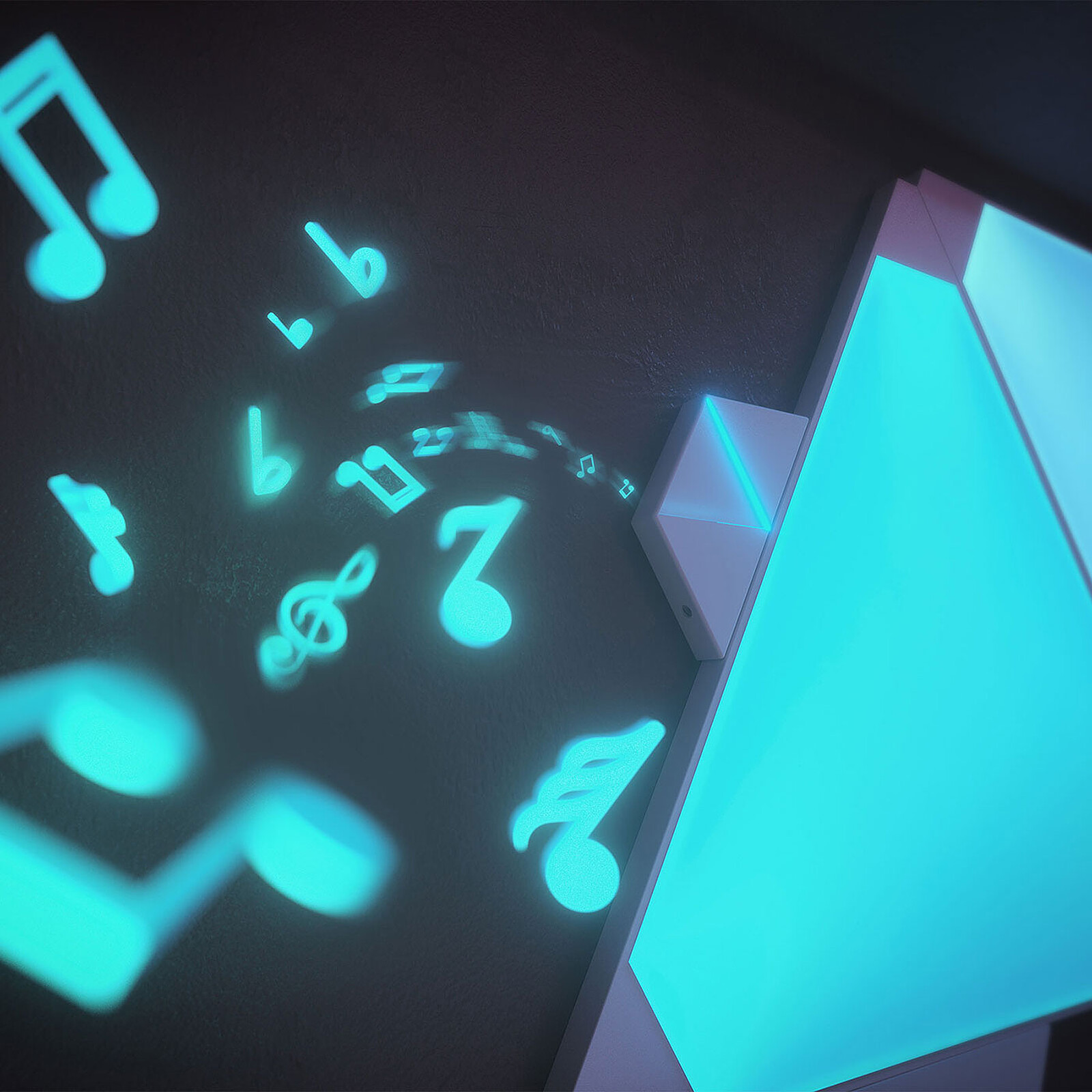 Nanoleaf Rhythm Ampoule connectée LDLC Muséericorde