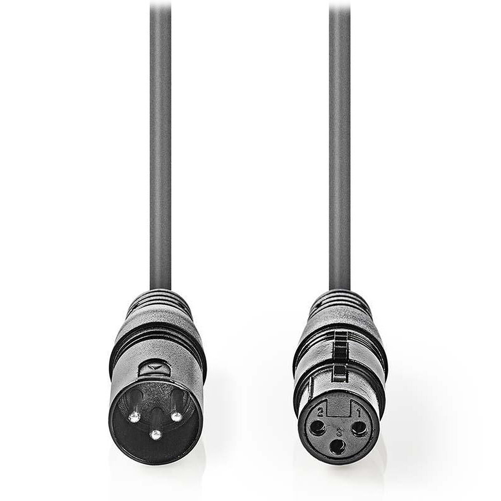 Nedis Câble XLR Symétrique M/F (15m) - Câble audio numérique - Garantie 3  ans LDLC