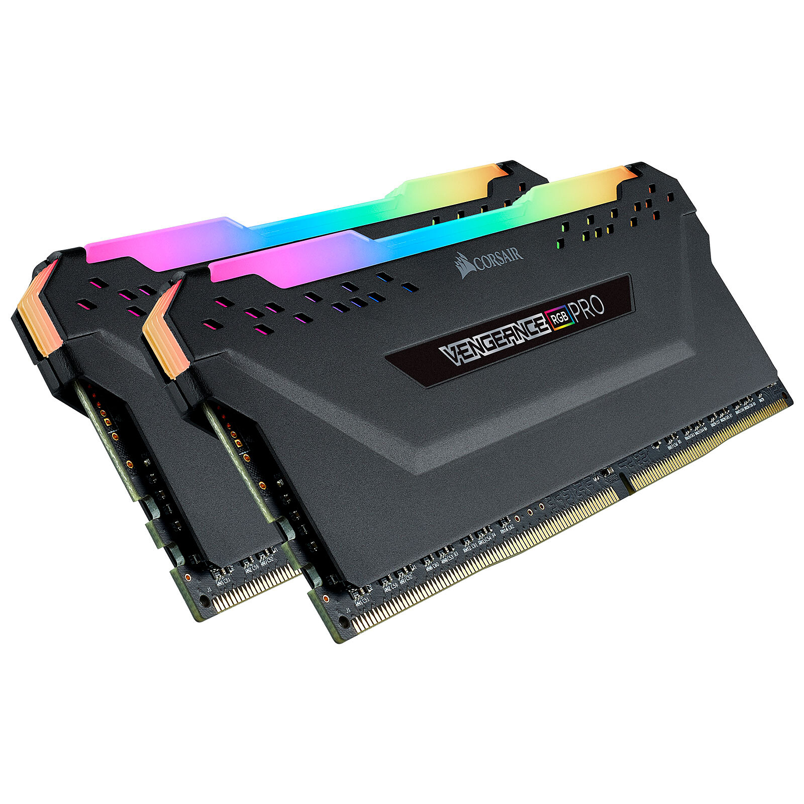 Color Negro 4 x 8 GB, DDR4, 3600 MHz, C18 Módulo de Memoria XMP 2.0 de Alto Rendimiento de 32 GB Corsair Vengeance LPX