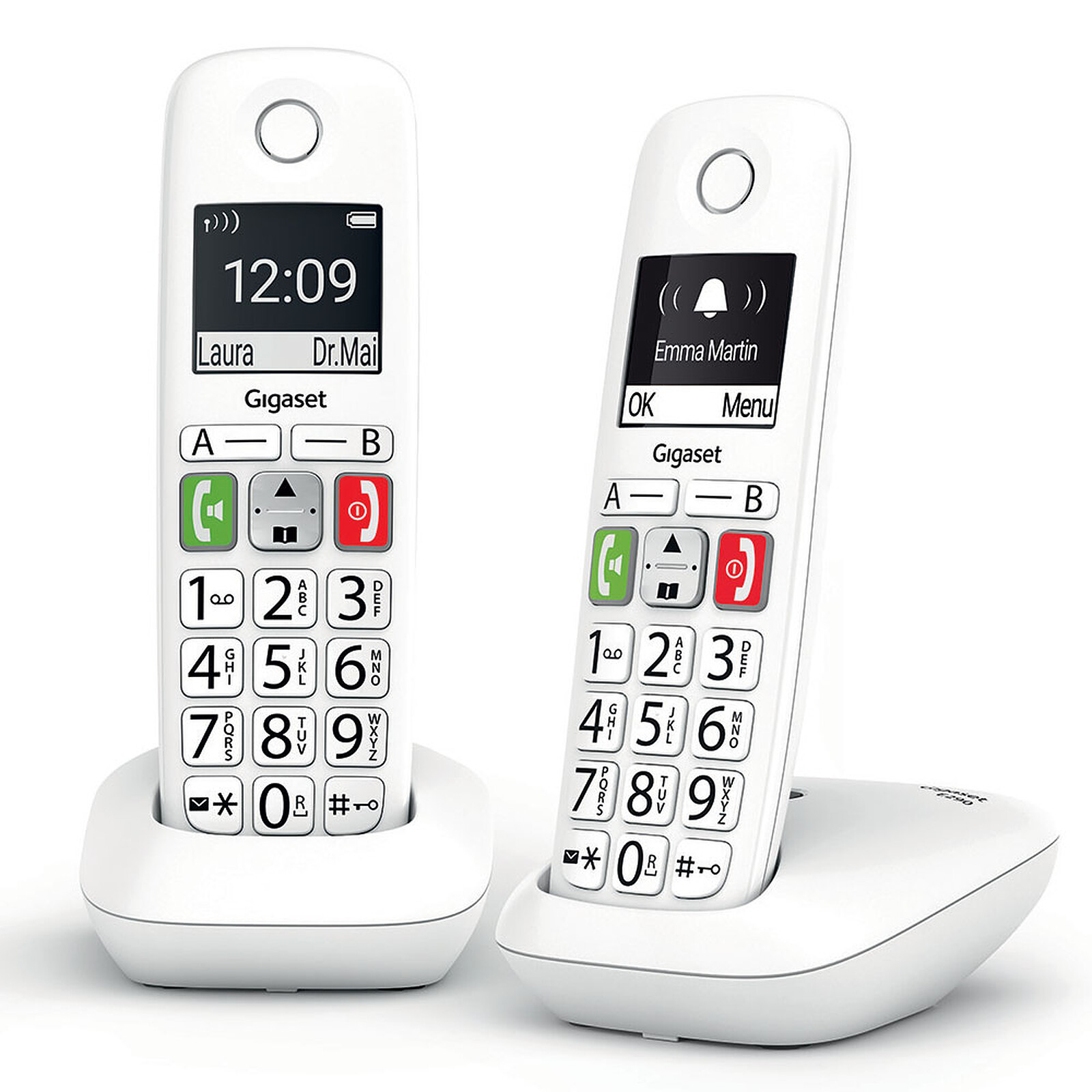 Alcatel XL585 Voice Duo Bianco - Telefono cordless - Garanzia 3 anni LDLC