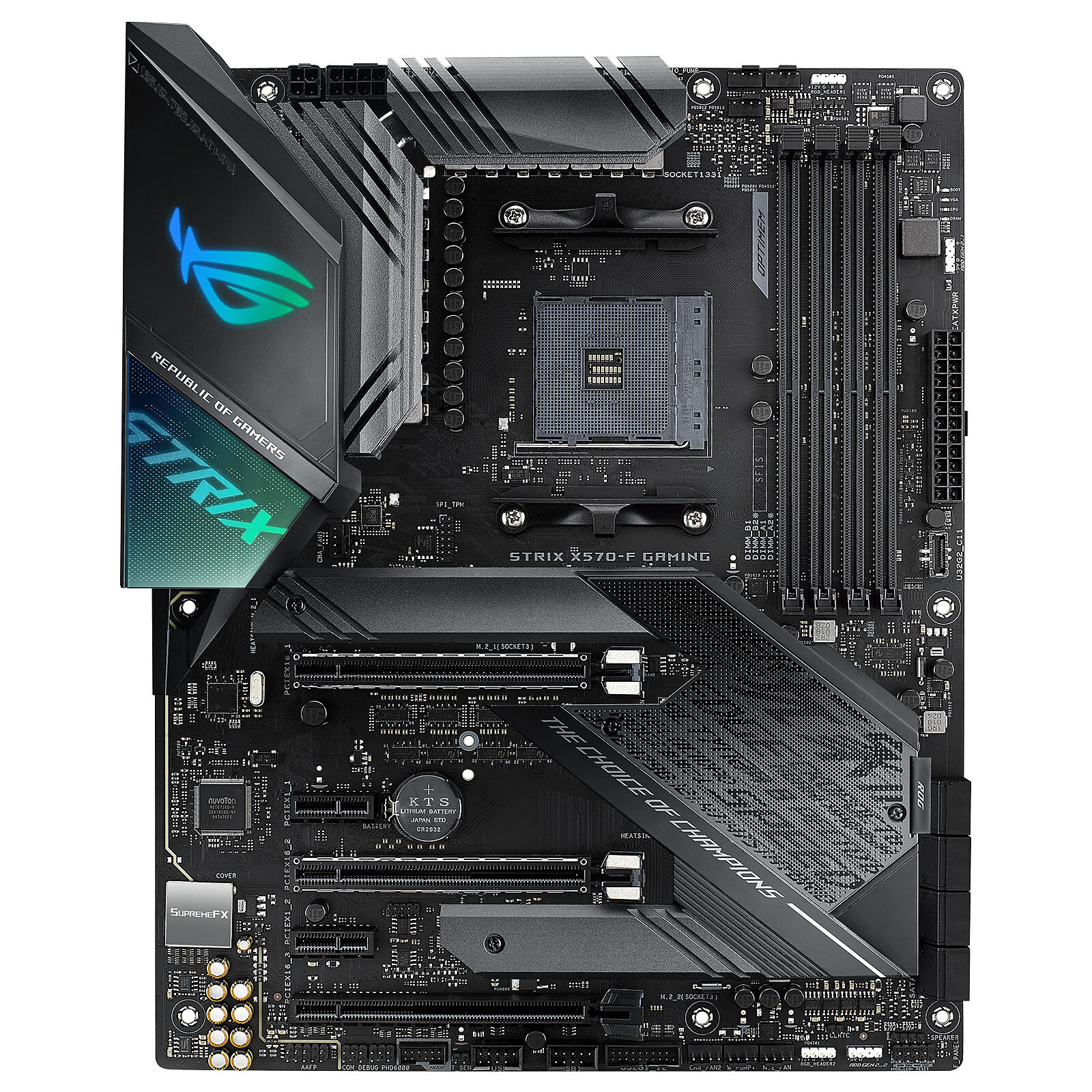 ASUS AMD AM4対応 マザーボード ROG STRIX X570-F GAMING 【ATX ...