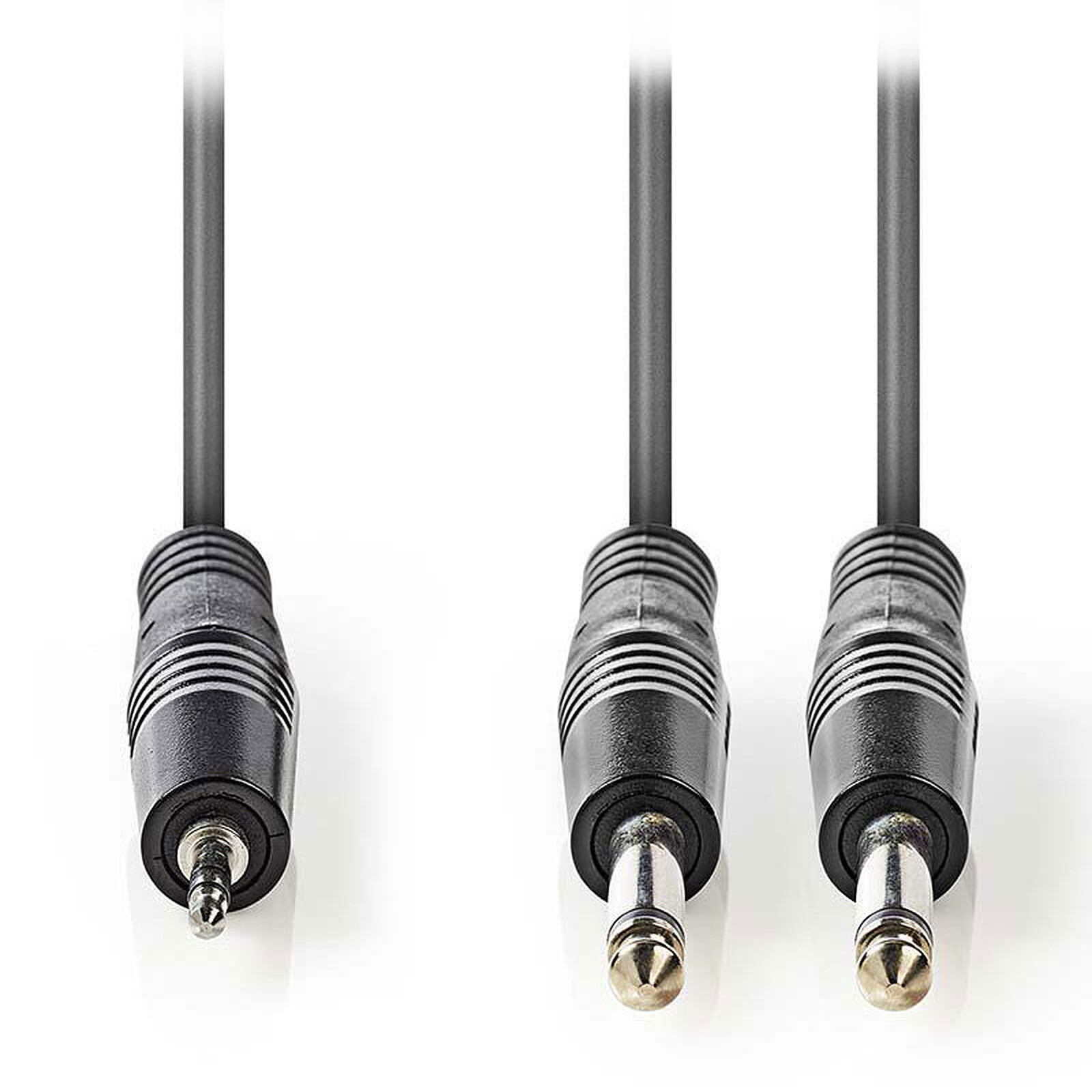 Câble audio Jack 3.5 mm stéréo mâle/mâle (2.5 mètres) - Câble audio Jack -  Garantie 3 ans LDLC