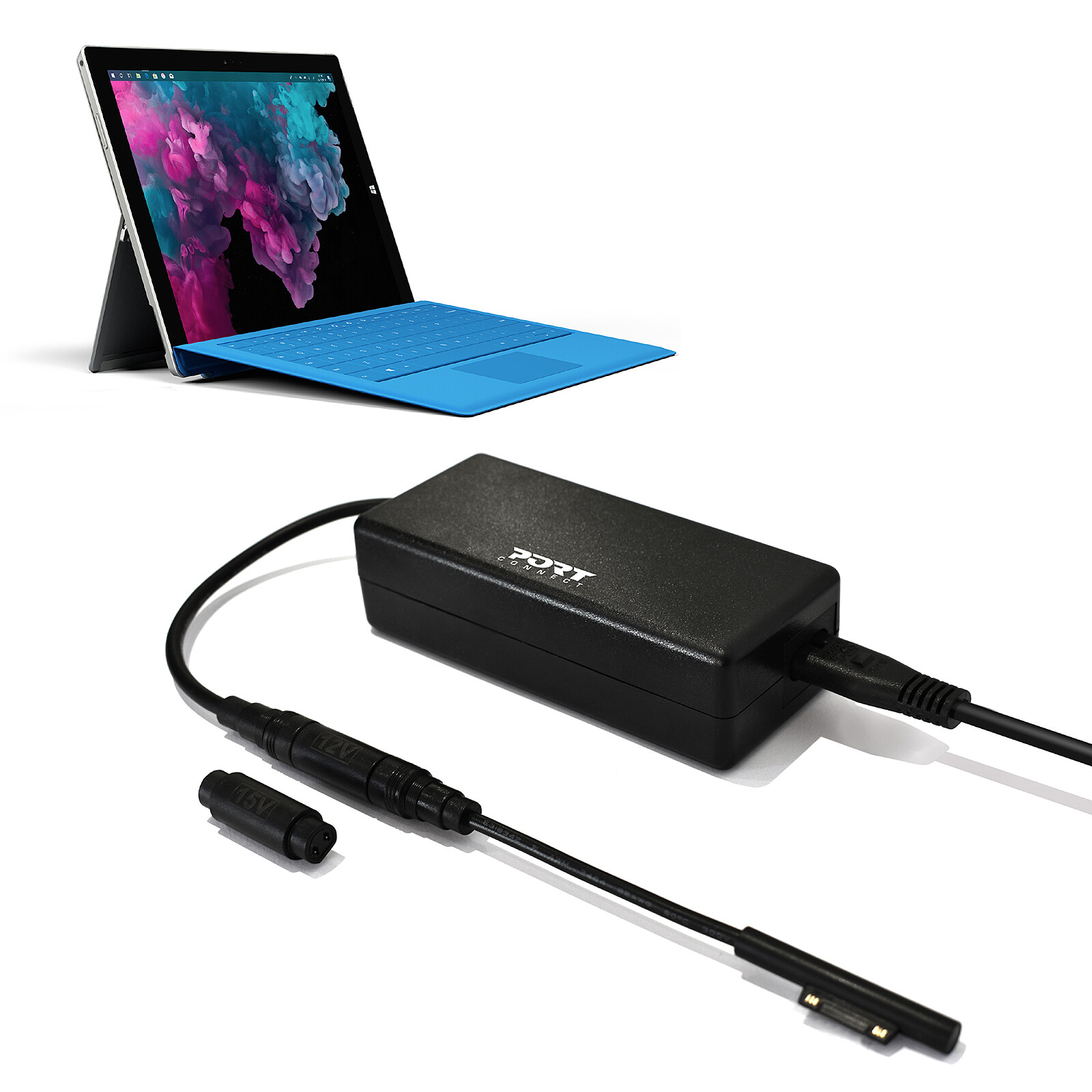 Port Connect Power Supply for Microsoft Surface (60W) - Laptop charger Port  Connect on LDLC