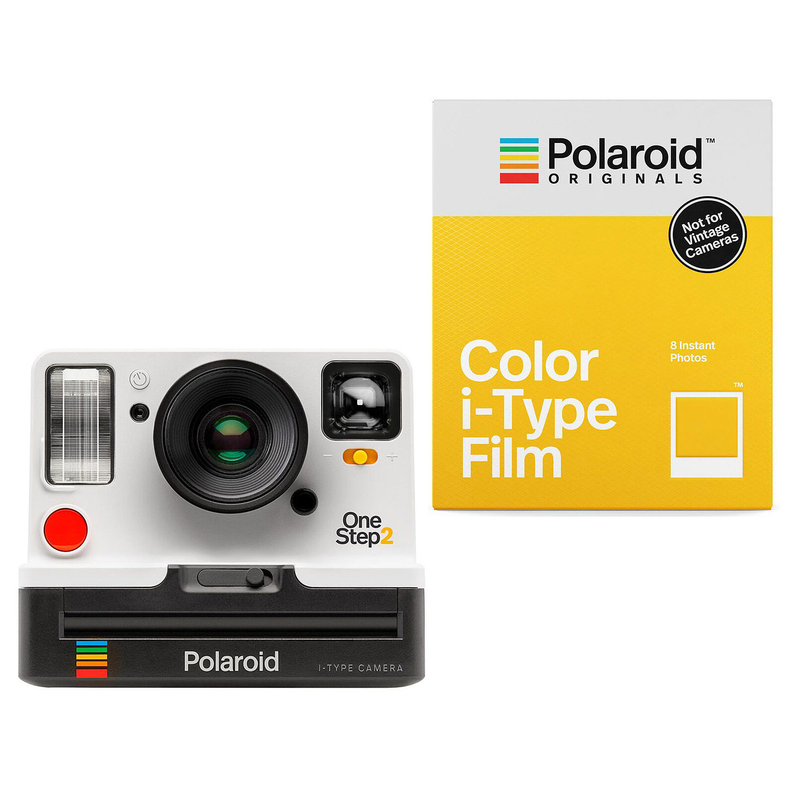 Polaroid OneStep 2 VF Blanc + Color i-Type - Appareil photo instantané Polaroid sur LDLC | Muséericorde