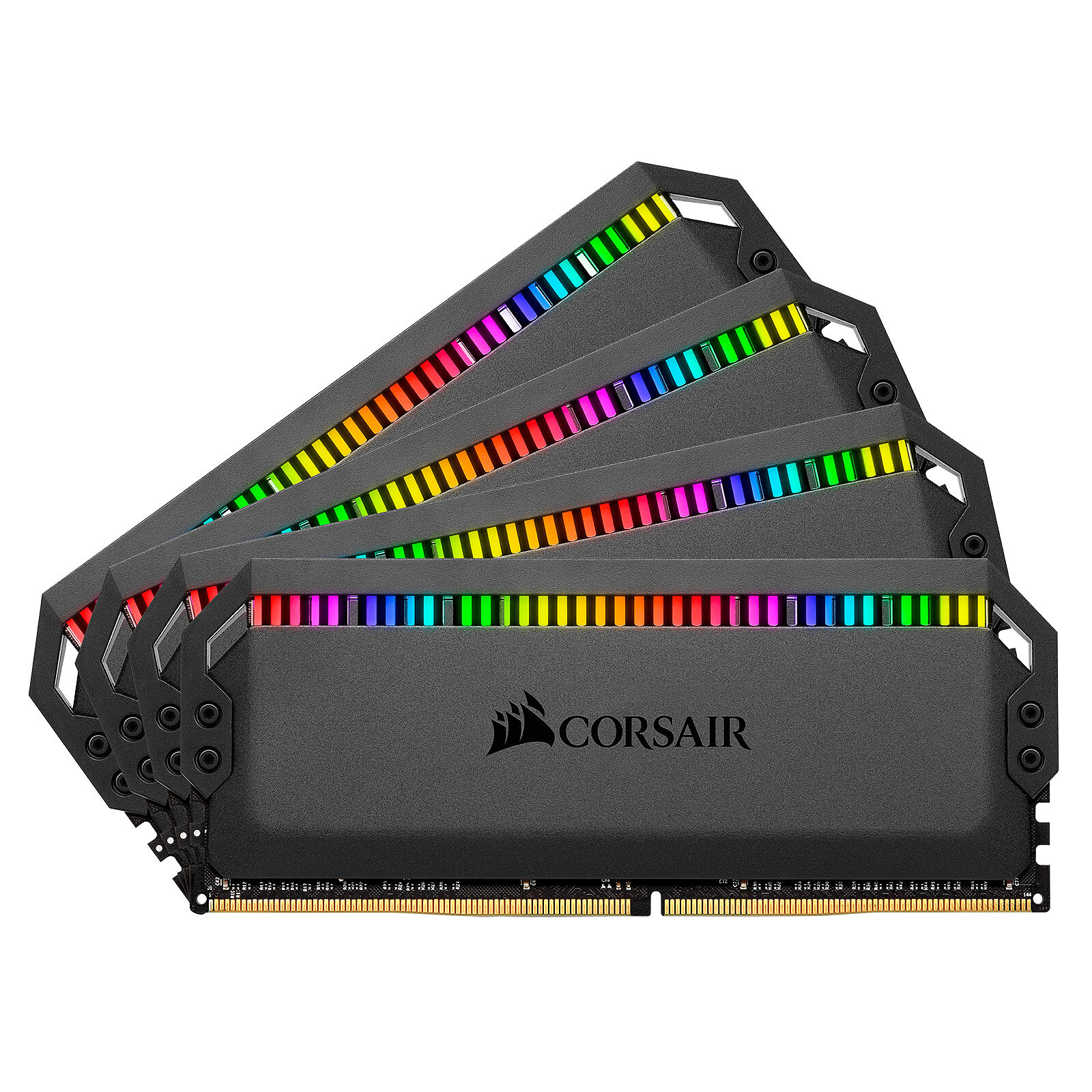 Corsair Dominator Platinum RGB 16 Go (2x 8Go) DDR4 3200 MHz CL16 - Mémoire  PC - LDLC