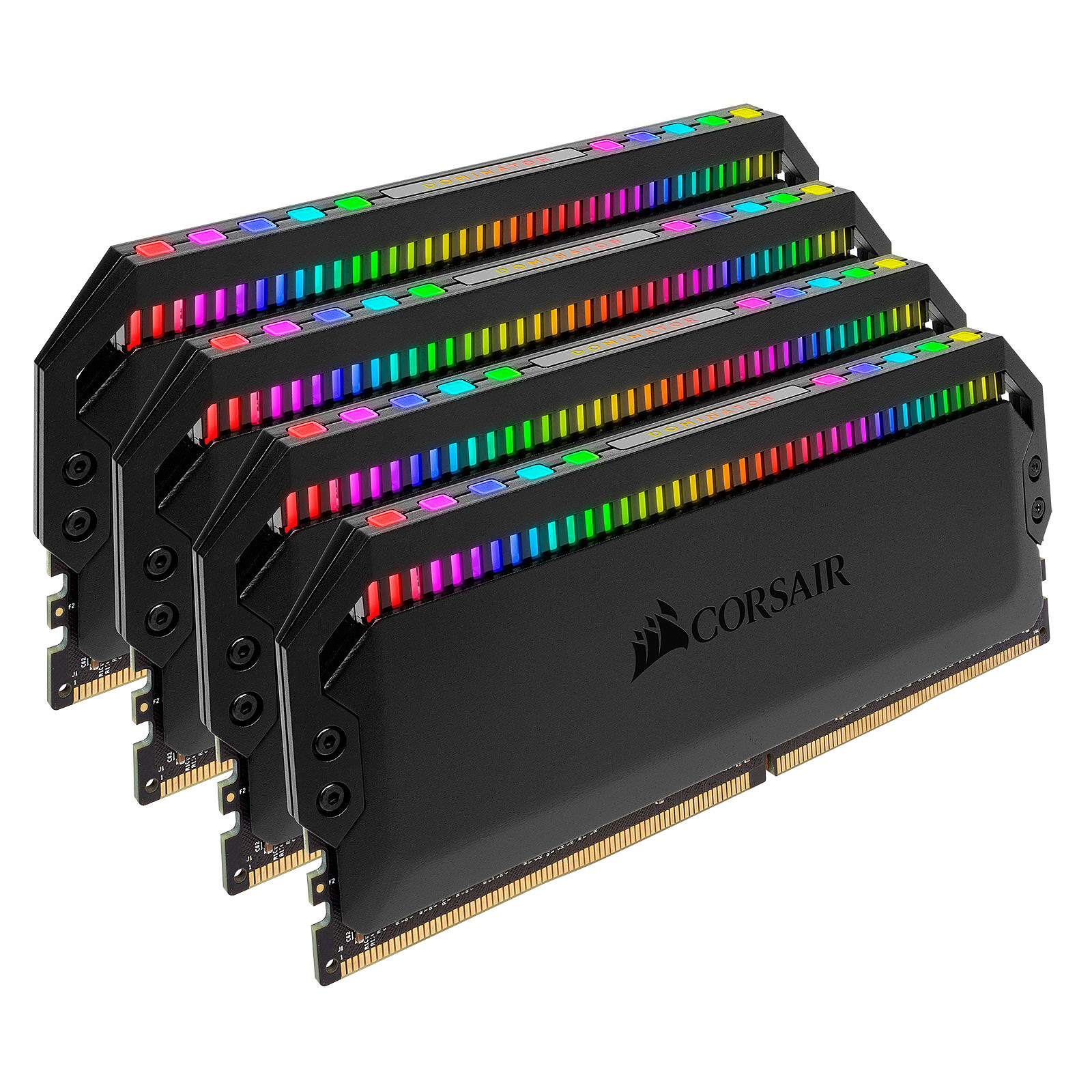 Corsair Dominator Platinum DDR5 RGB 32 Go (2 x 16 Go) 5200 MHz CL40 Gris -  Mémoire PC - LDLC