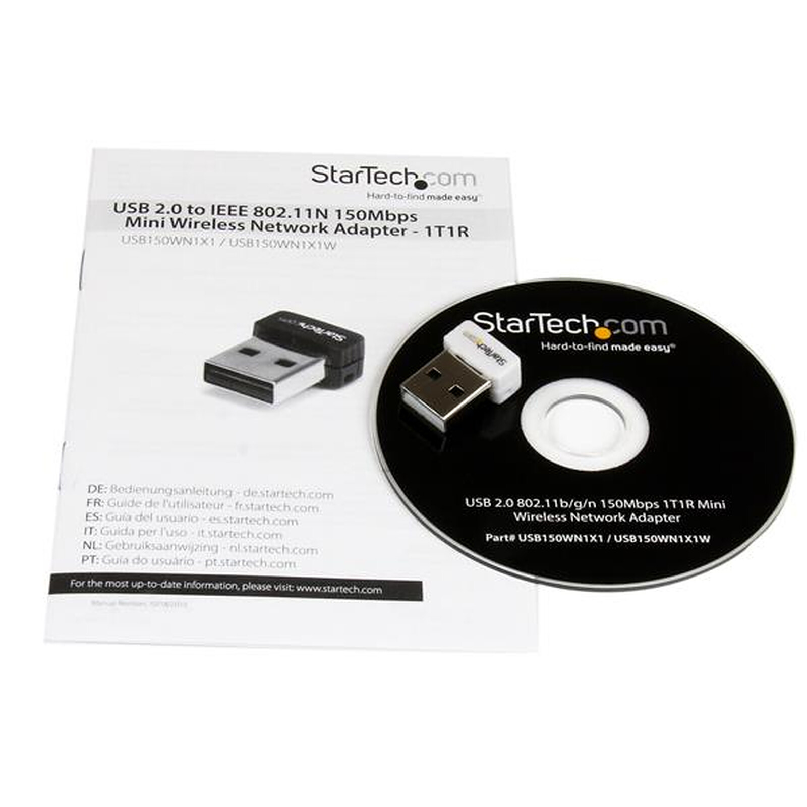 StarTech.com Mini Clé USB 2.0 sans fil N 150 Mbps WiFi 802.11n/g - Carte  réseau - Garantie 3 ans LDLC