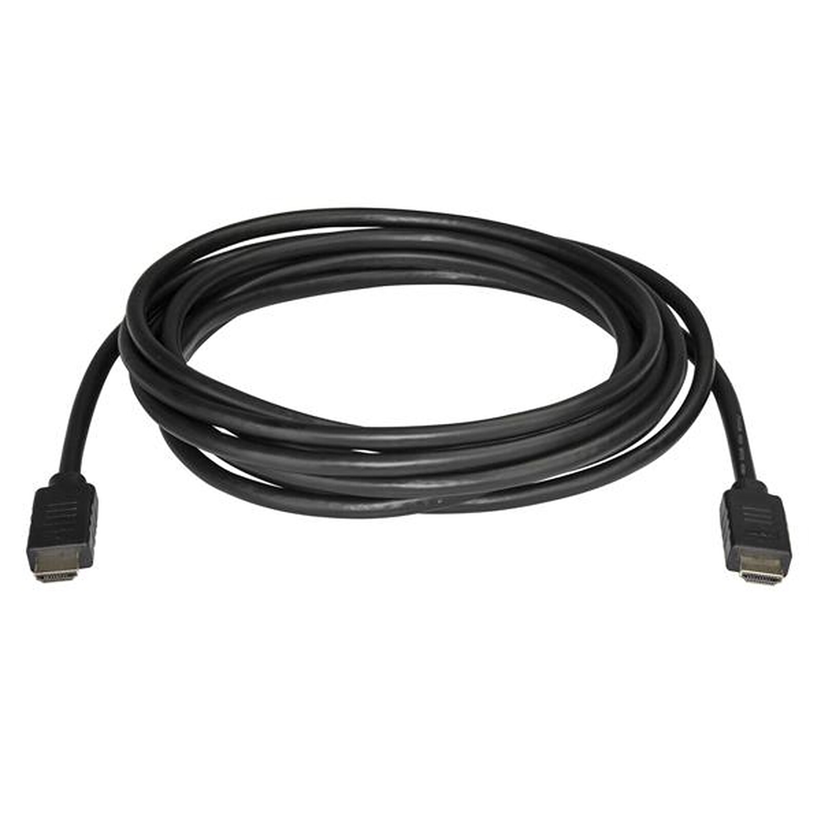 StarTech.com Câble HDMI 2.0 Ethernet - 4K 60 Hz mâle/mâle (plaqué or) - (5  mètres) - HDMI - Garantie 3 ans LDLC