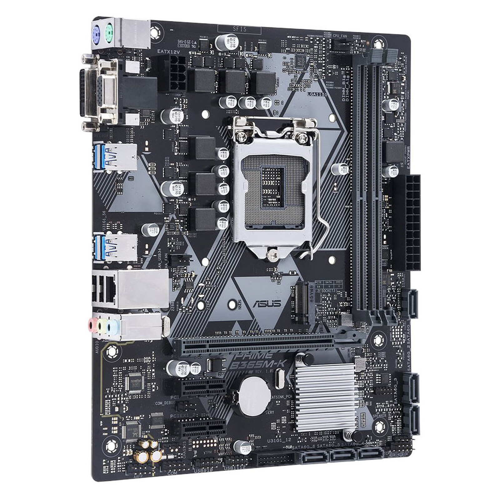 ASUS PRIME B365M-K - Motherboard - LDLC 3-year warranty | Holy Moley