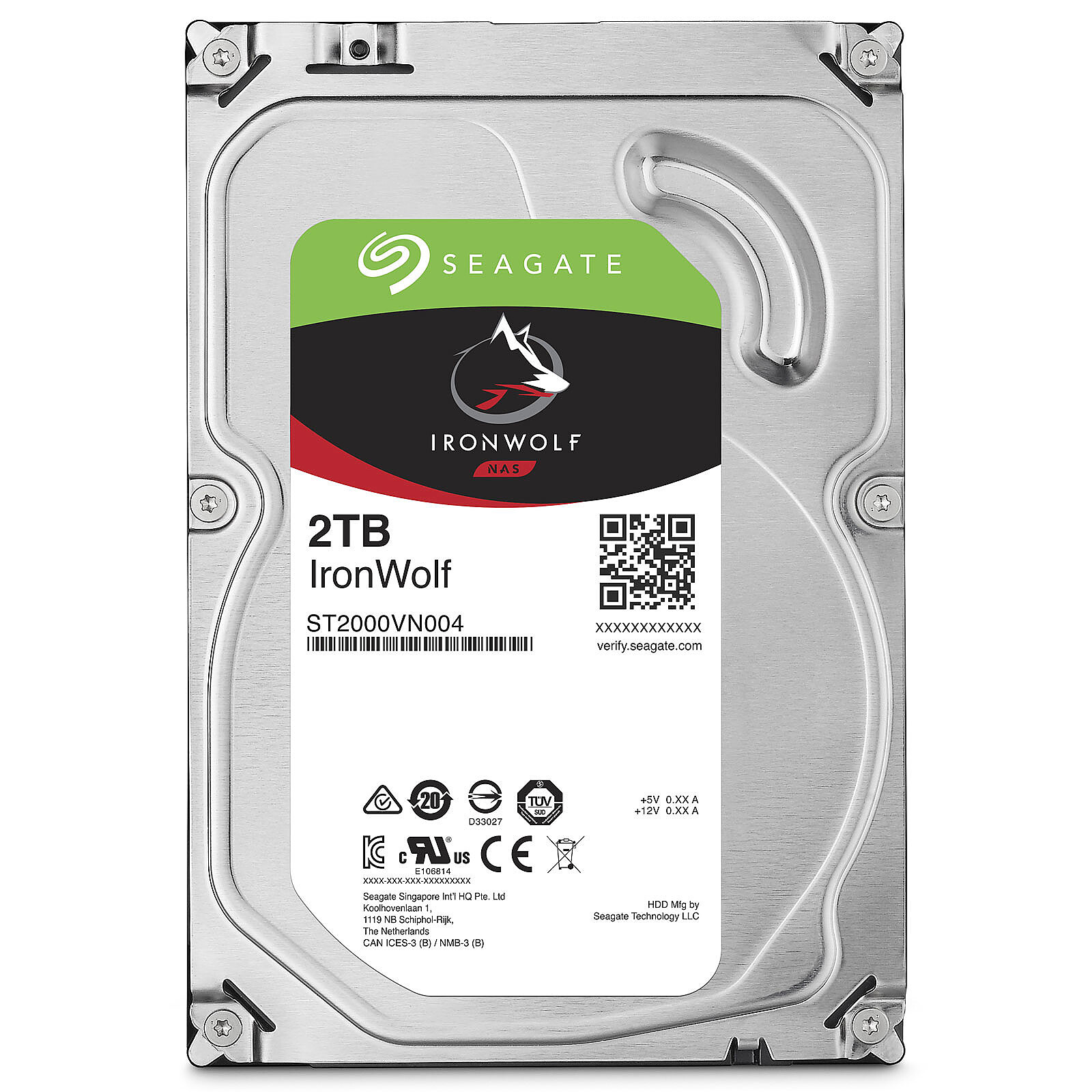 Seagate Ironwolf 2 To Disque Dur Interne Seagate Technology Sur Ldlc