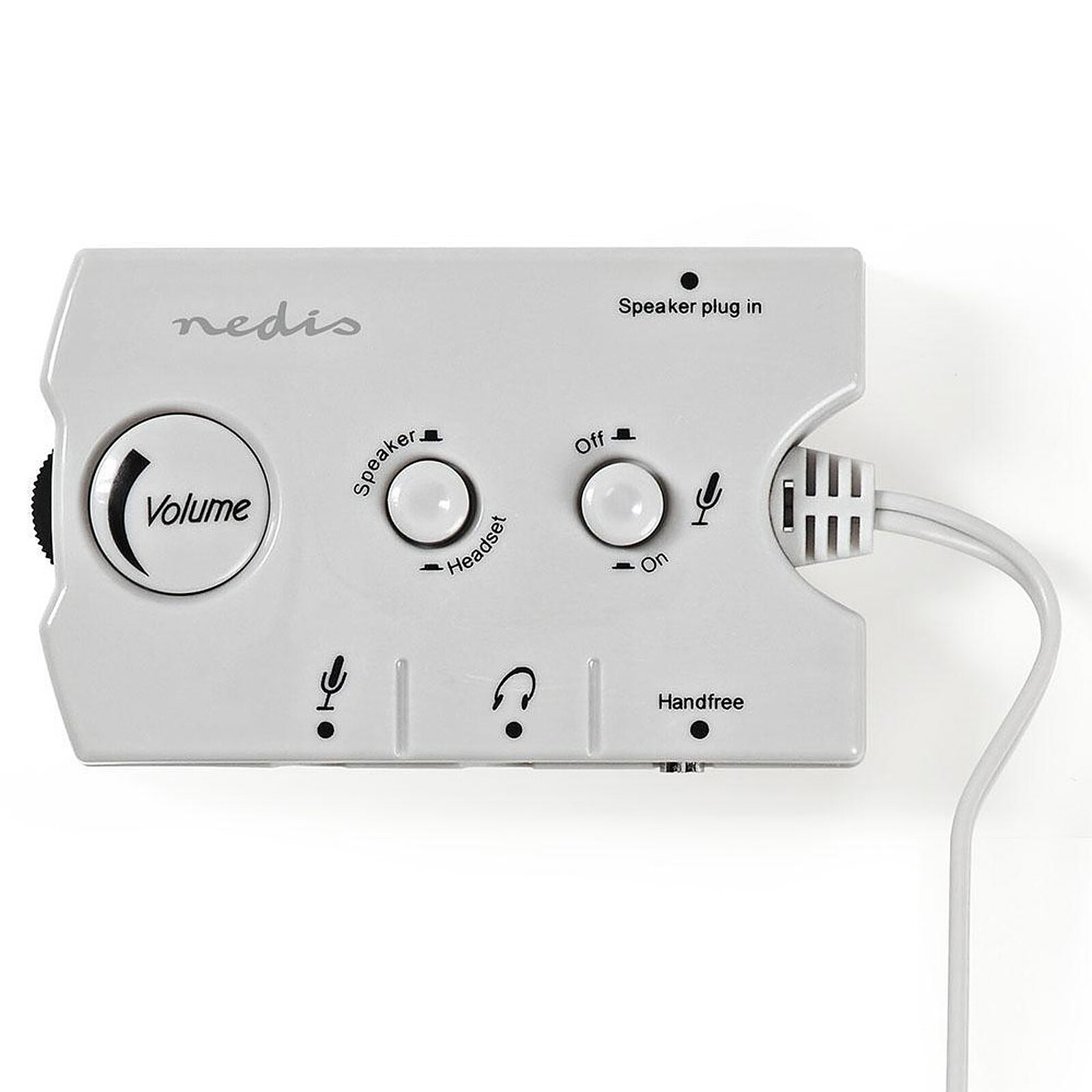 Adaptador de auriculares/micro para puerto Jack de 3,5 mm - Adaptador audio  - LDLC