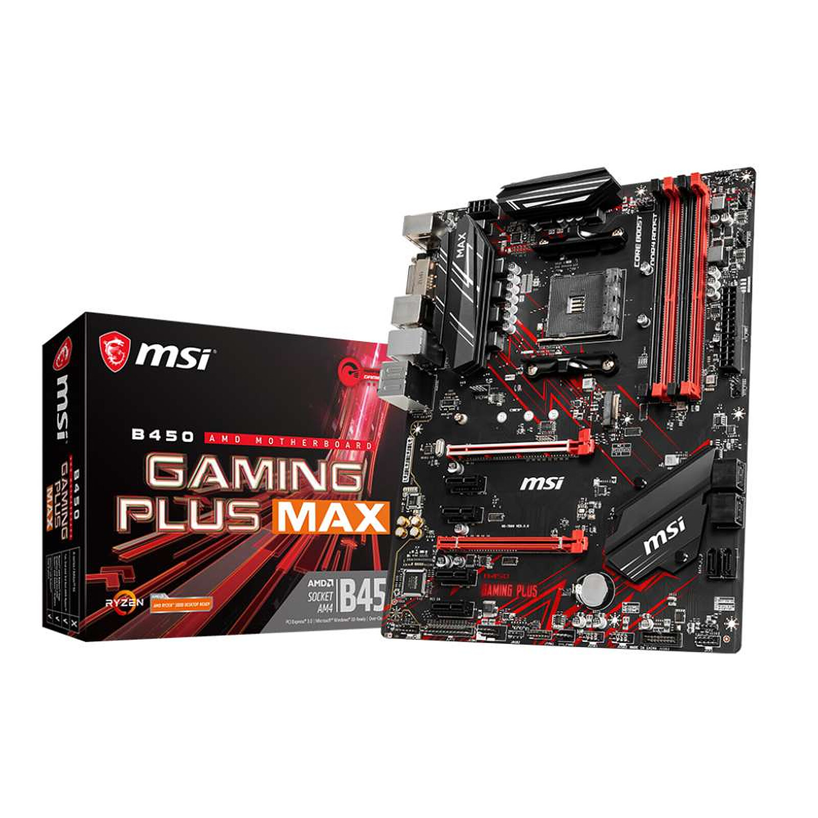 Carte Mère MSI X470 Gaming Plus Max (AM4) à prix bas