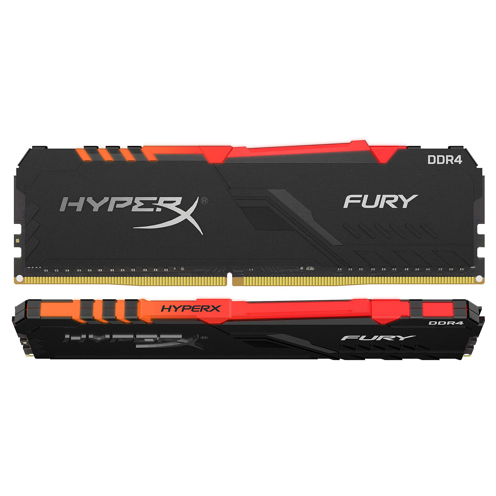 rechtop Verbazing hier HyperX Fury RGB 32 GB (2x 16 GB) DDR4 3600 MHz CL17 - PC RAM HyperX on LDLC  | Holy Moley