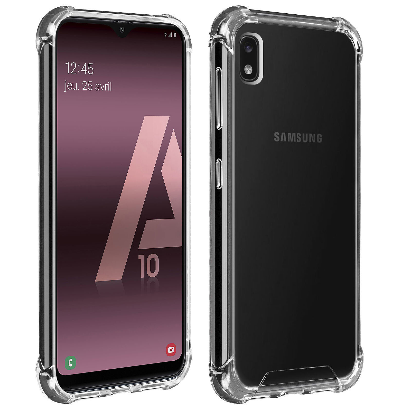 galaxy a10 coque rouge