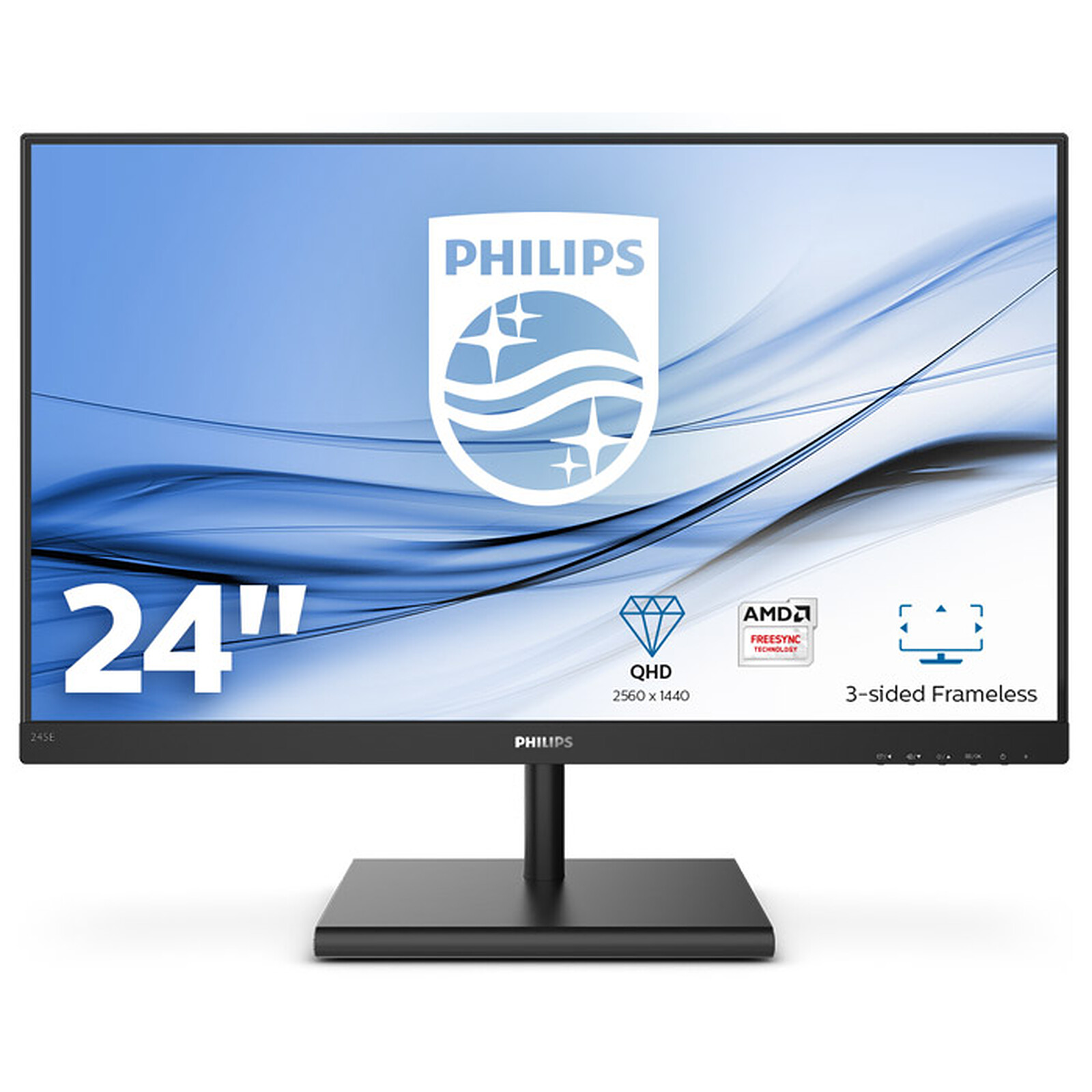 Philips 24 LED - 245E1S - Ecran PC - Garantie 3 ans LDLC