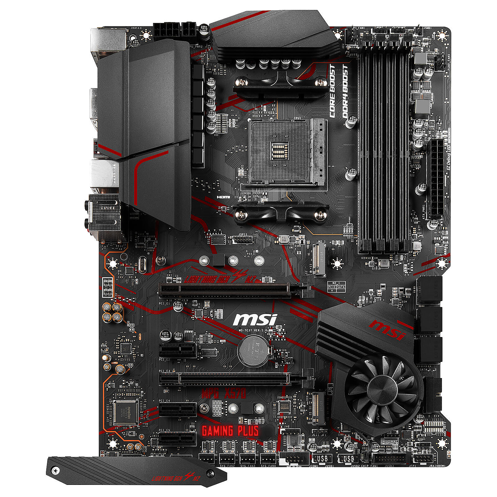 Kit Upgrade PC AMD Ryzen 5 3600 MSI MPG X570 GAMING PLUS - Kit