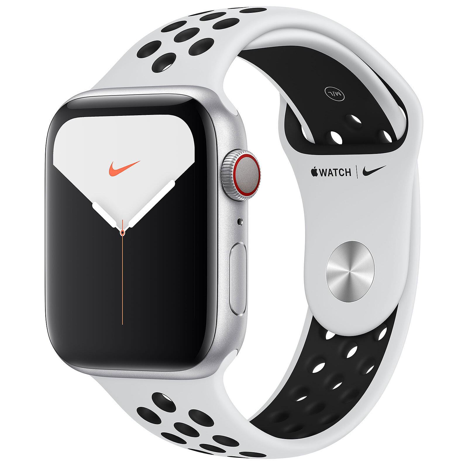 Consciente de Amigo por correspondencia Objeción Apple Watch Series 5 Nike GPS + Cellular Aluminio Plato Pulsera deportiva  Pura/Negra 44 mm - Smartwatch Apple en LDLC | ¡Musericordia!