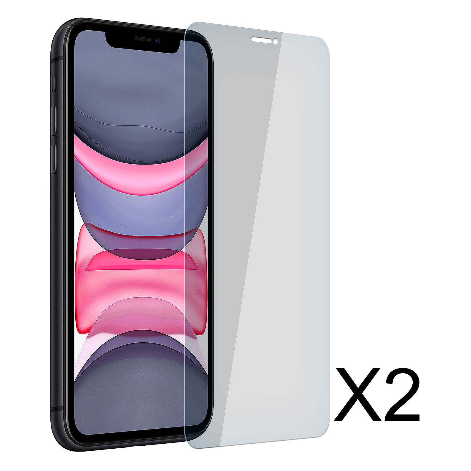 AKASHI Protector de pantalla (x2) / Apple iPhone 15 Plus 