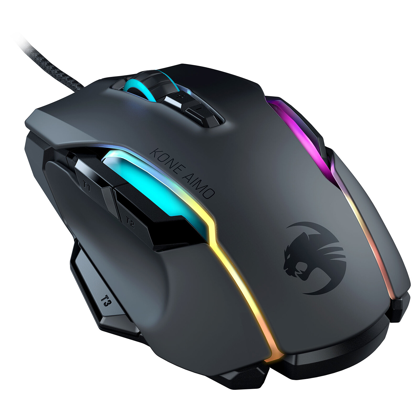 Roccat Kone Aimo Remastered Black Mouse Roccat On Ldlc
