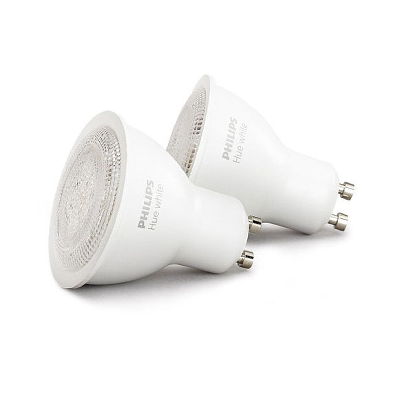 Philips Hue White GU10 Bluetooth x 2 - Ampoule connectée - Garantie 3 ans  LDLC