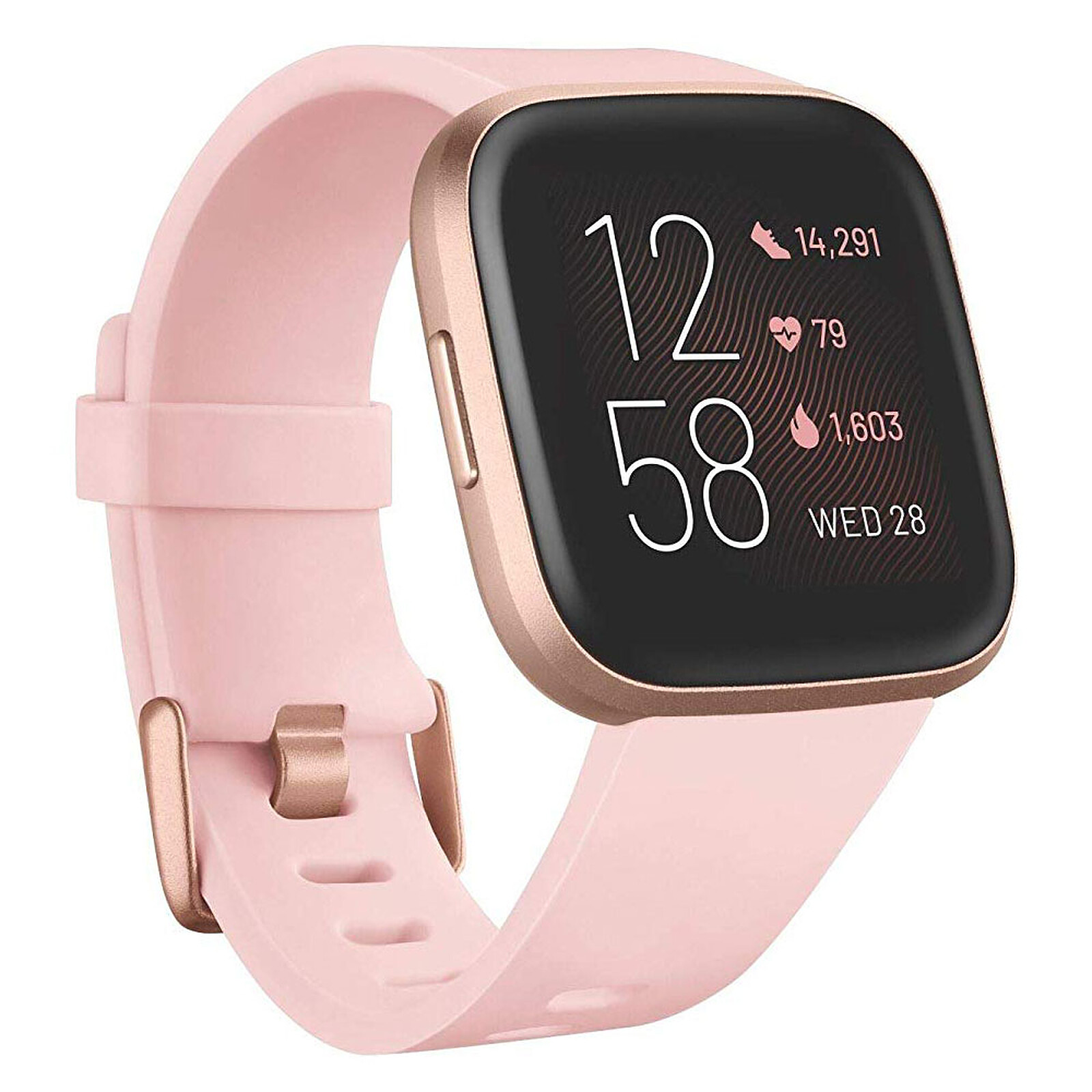 Fitbit Versa 2 Pink Smart watch LDLC 3year warranty Holy Moley