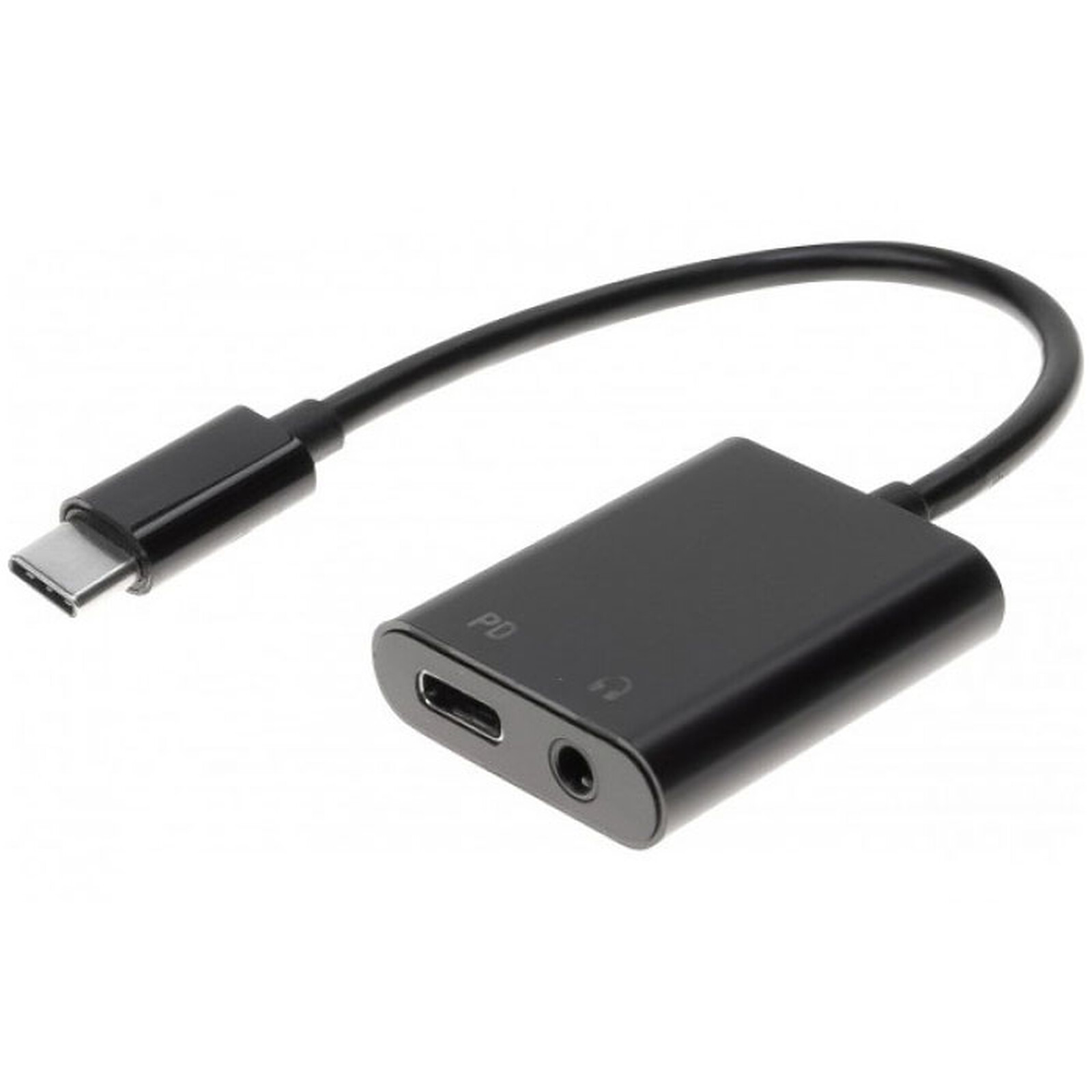 Sindsro Høre fra intellektuel USB Type-C to USB-C PD 3.5 mm Audio Adapter - USB Generic on LDLC