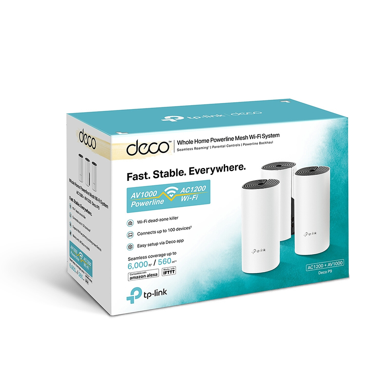 TP-LINK Deco WiFi Mesh Deco E4(3-pack) – Votre partenaire hi-tech !