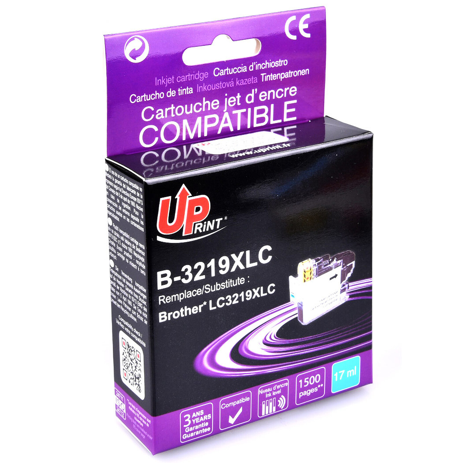 UPrint B-3219XL Cyan - Cartouche imprimante - LDLC