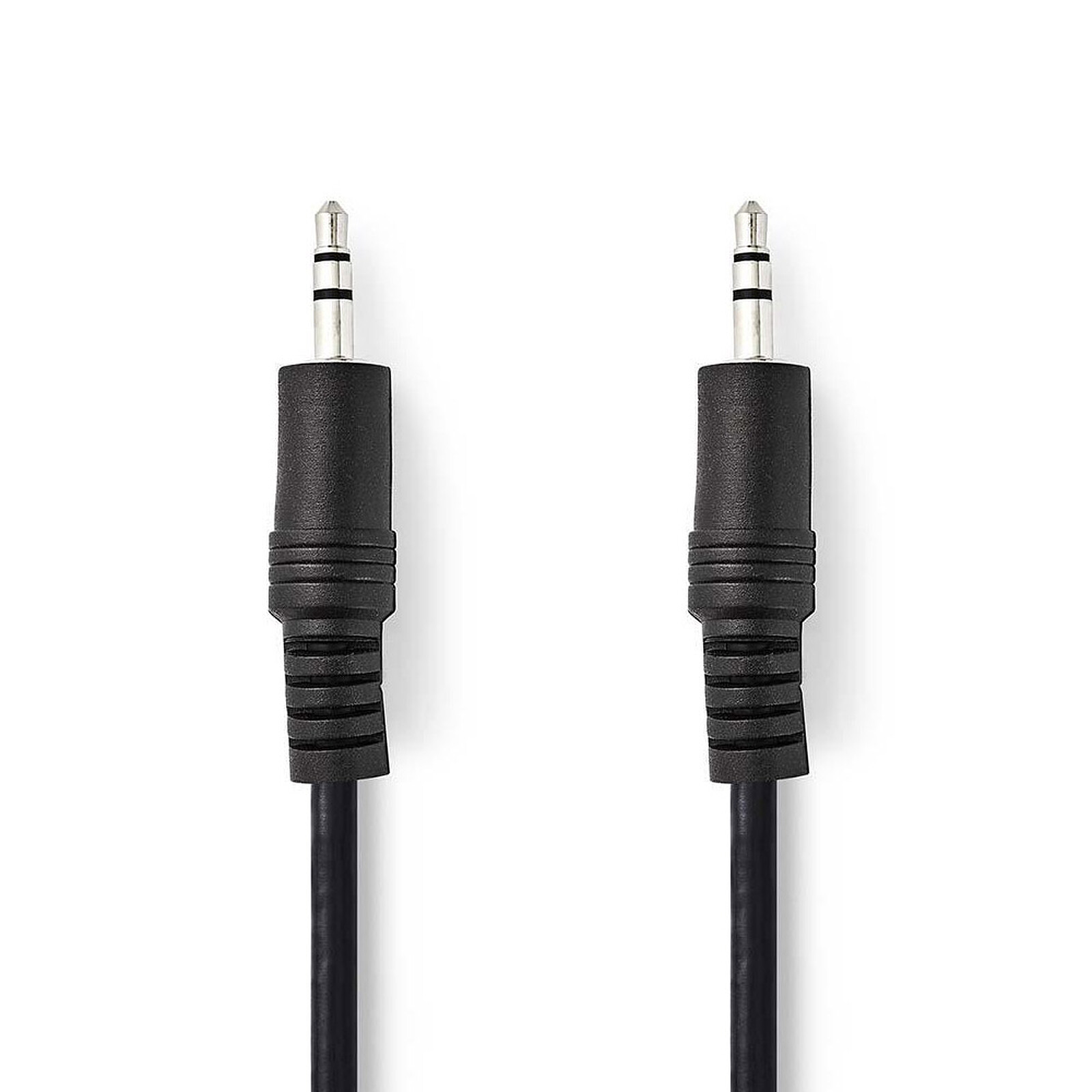 Nedis Câble Audio Stéréo 2xJack 6.5 mm mâles vers Jack 3.5 mm mâle - 5m -  Adaptateur audio - Garantie 3 ans LDLC