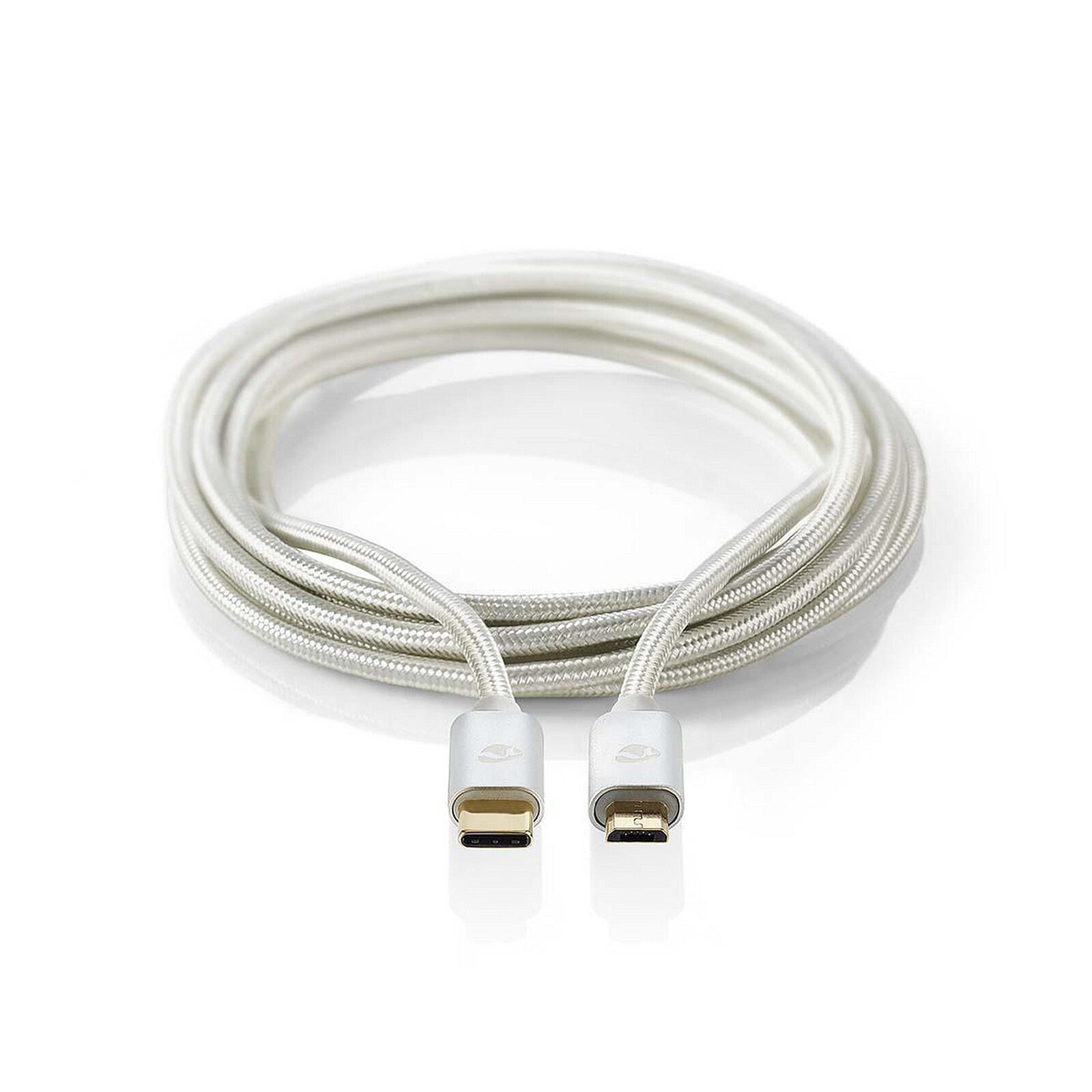 Nedis Câble USB Type-C mâle vers Micro-USB Type B mâle - 2 m - Câble &  Adaptateur - Garantie 3 ans LDLC