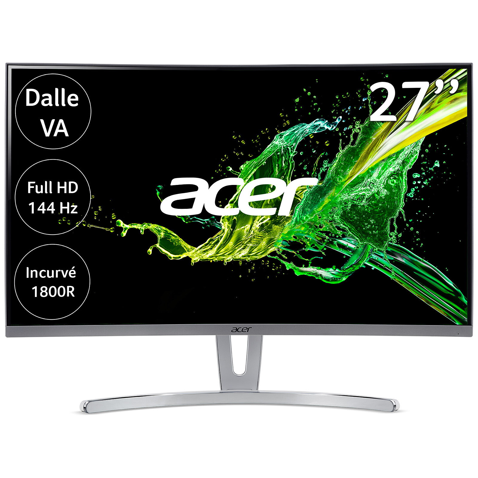 Acer 27 LED - ED273Awidpx - Ecran PC - Garantie 3 ans LDLC