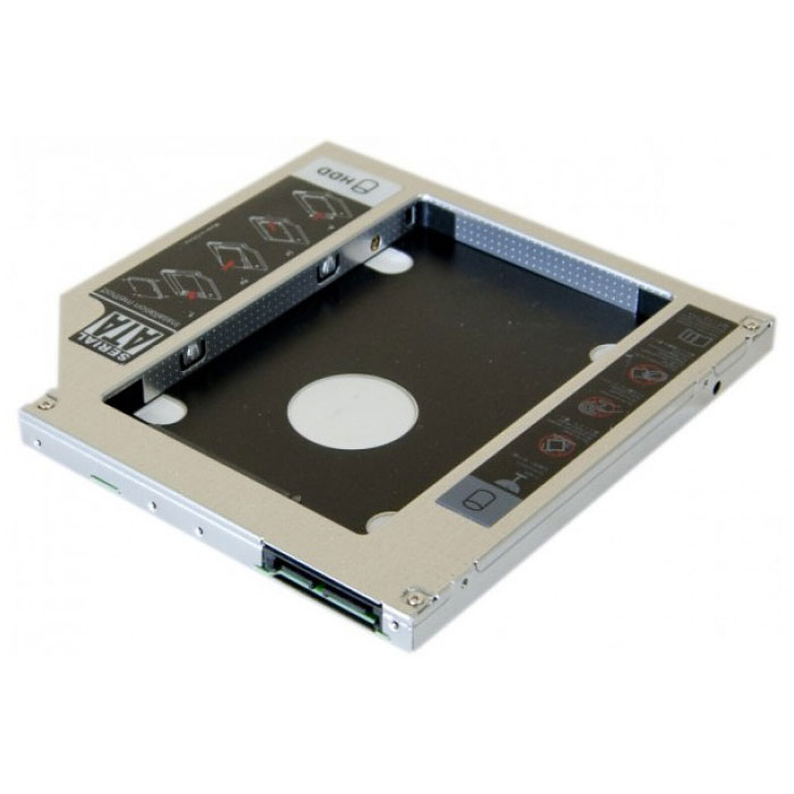 Adaptateur HDD/SSD 2.5 pour ordinateur portable (9.5mm) - Accessoires PC  portable - Garantie 3 ans LDLC