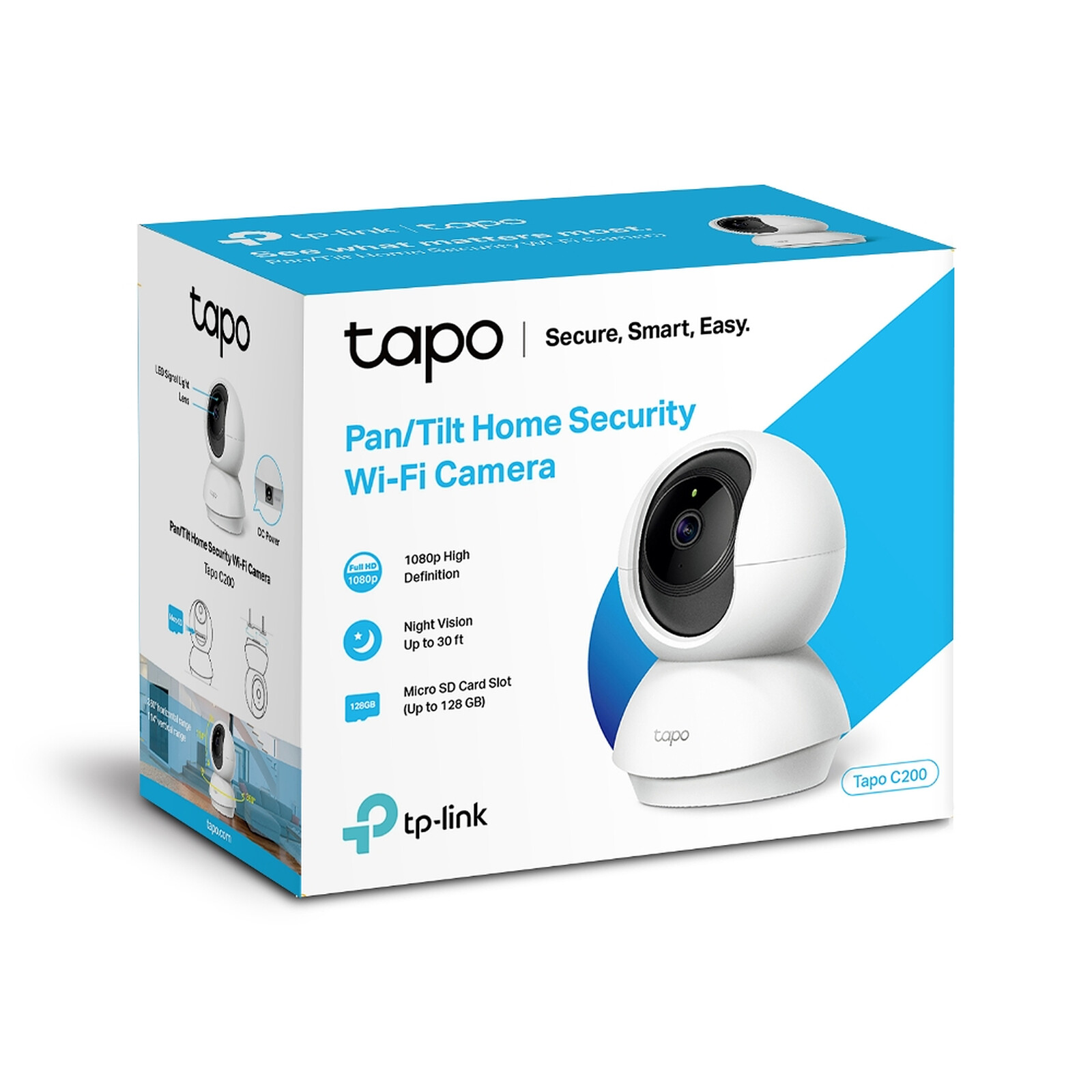 TP-LINK - Kit de sonnette vidéo connectée Tapo D…