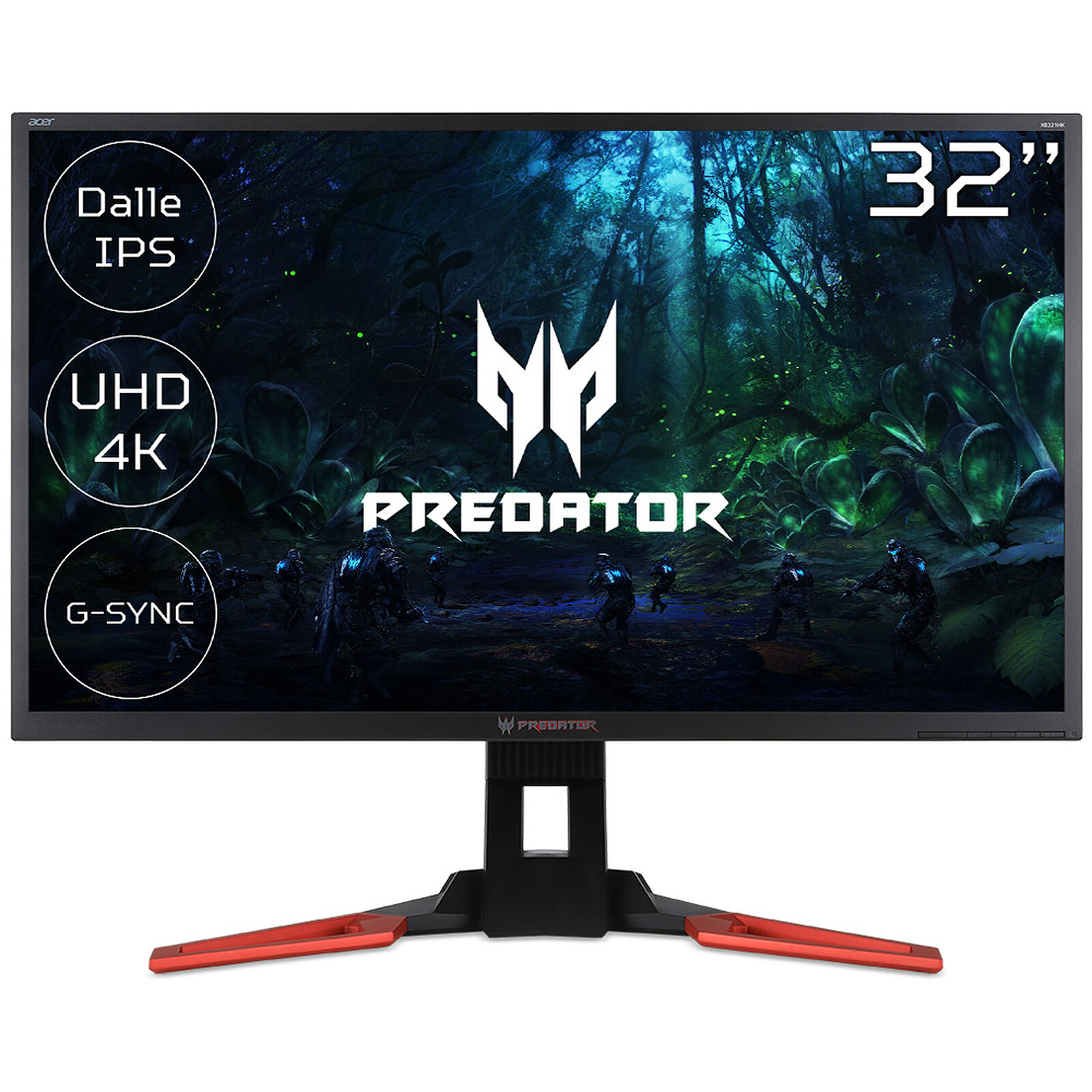 Acer 32 LED - Predator XB321HKbmiphz - Ecran PC - Garantie 3 ans LDLC
