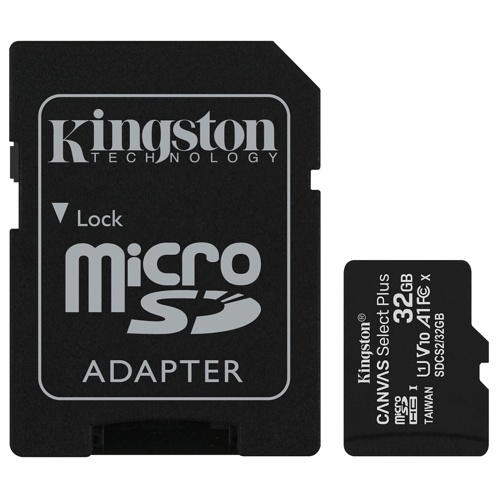 CARTE MICRO SD Kingston Micro SD 32Go - SDCS2/32GB