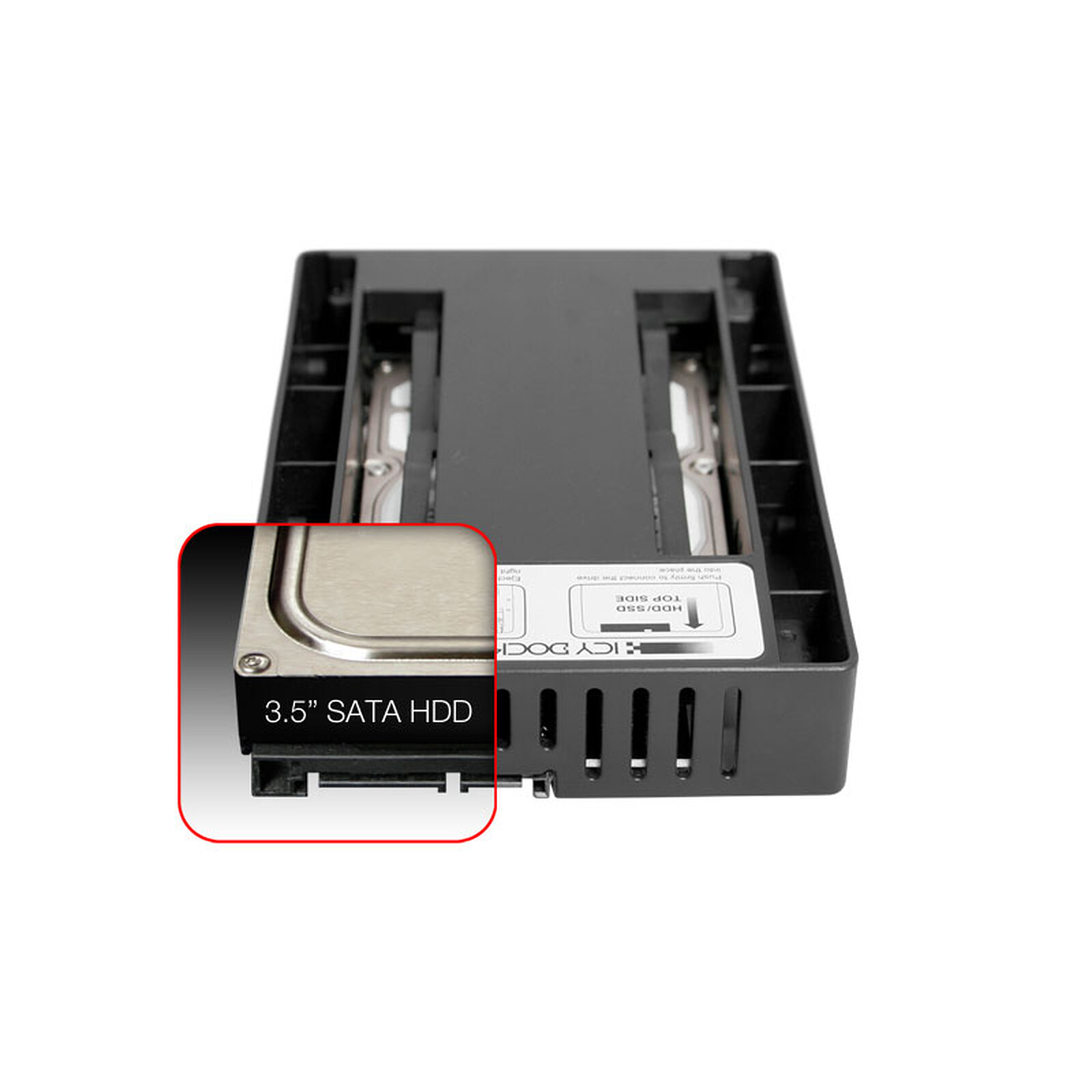 INOVU Dual Dock QS Station V2 - Accessoires disque dur - Garantie 3 ans  LDLC