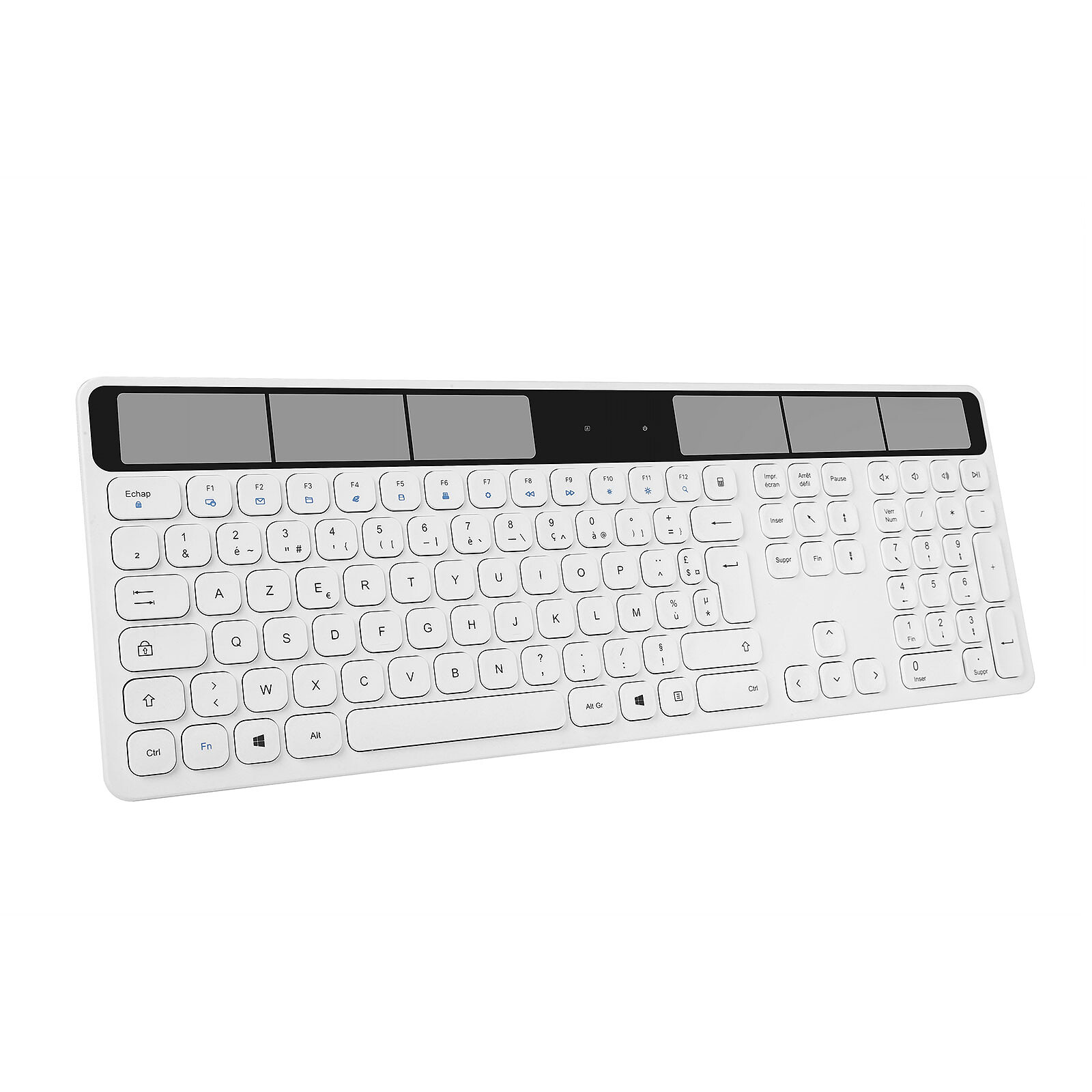 TX KB5 - clavier - français (AZERTY) - blanc