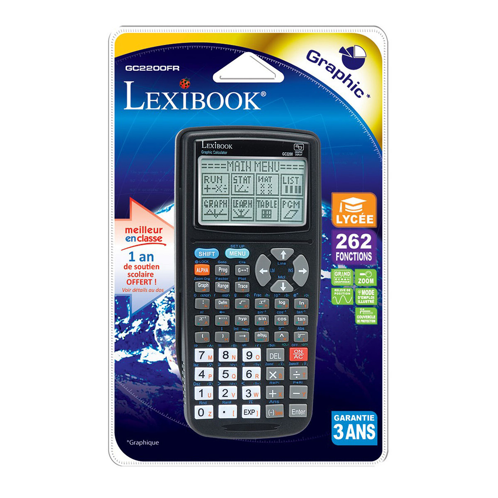 LEXIBOOK Back to Fun Calculator