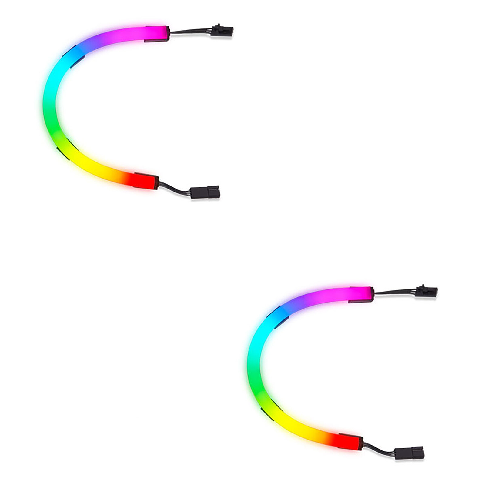 Akasa Câble d'extension LED RGB 50 cm - Bande LED - Garantie 3 ans LDLC