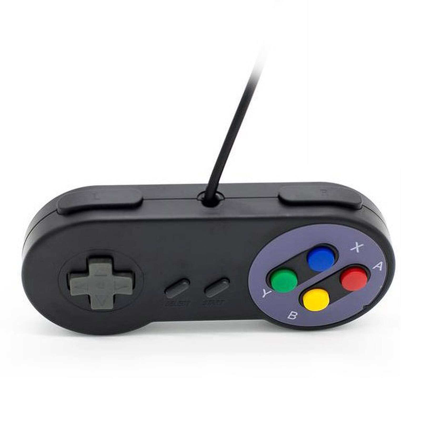 Achetez votre Manette USB pour rétrogaming Noire (Nintendo Super