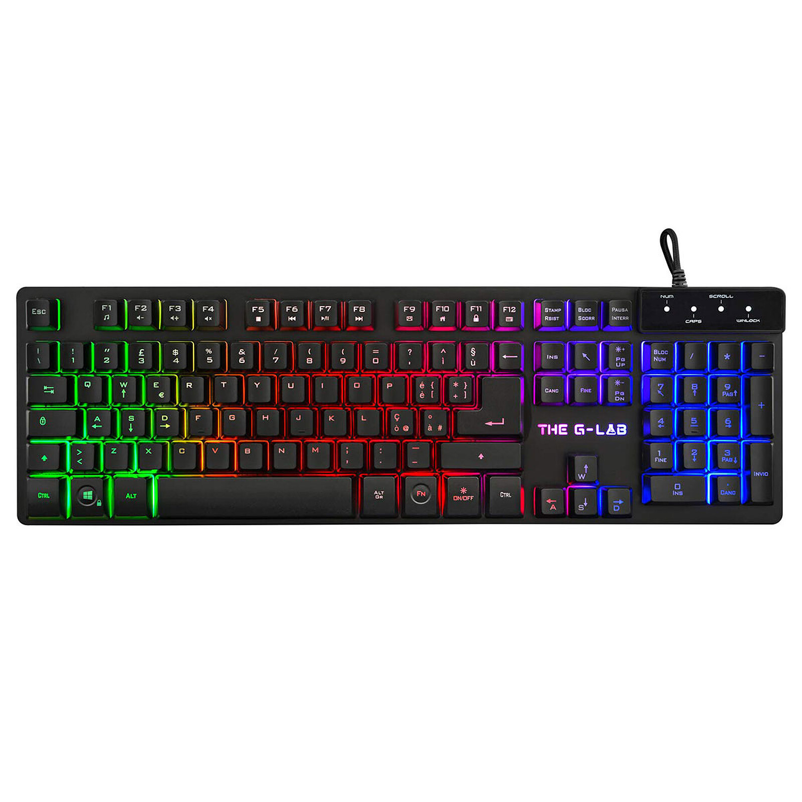 G-Lab Krypton Combo Keyboard Mouse Gaming