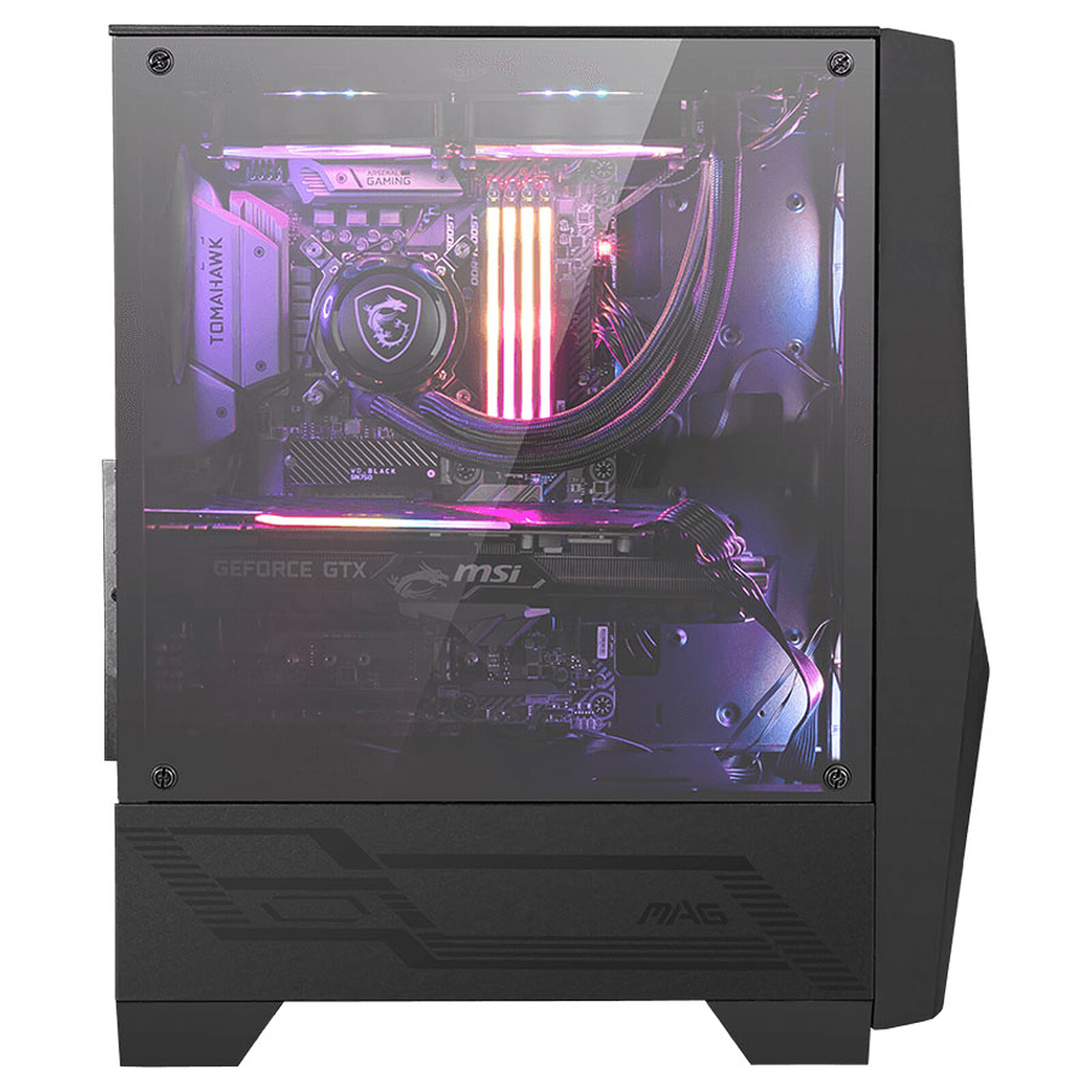 Msi Mag Forge 100r Pc Cases Msi On Ldlc